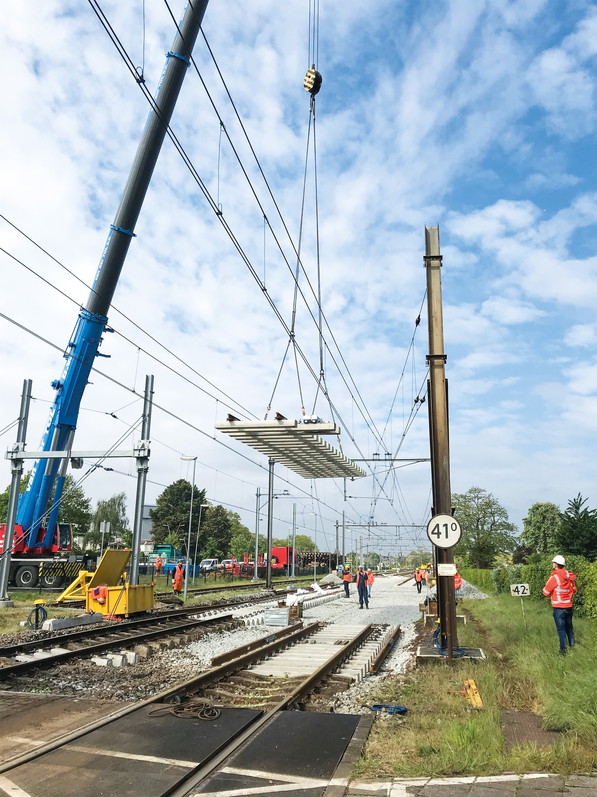 Wissel Nijmegen - 's-Hertogenbosch - Izgradnja željezničke infrastrukture