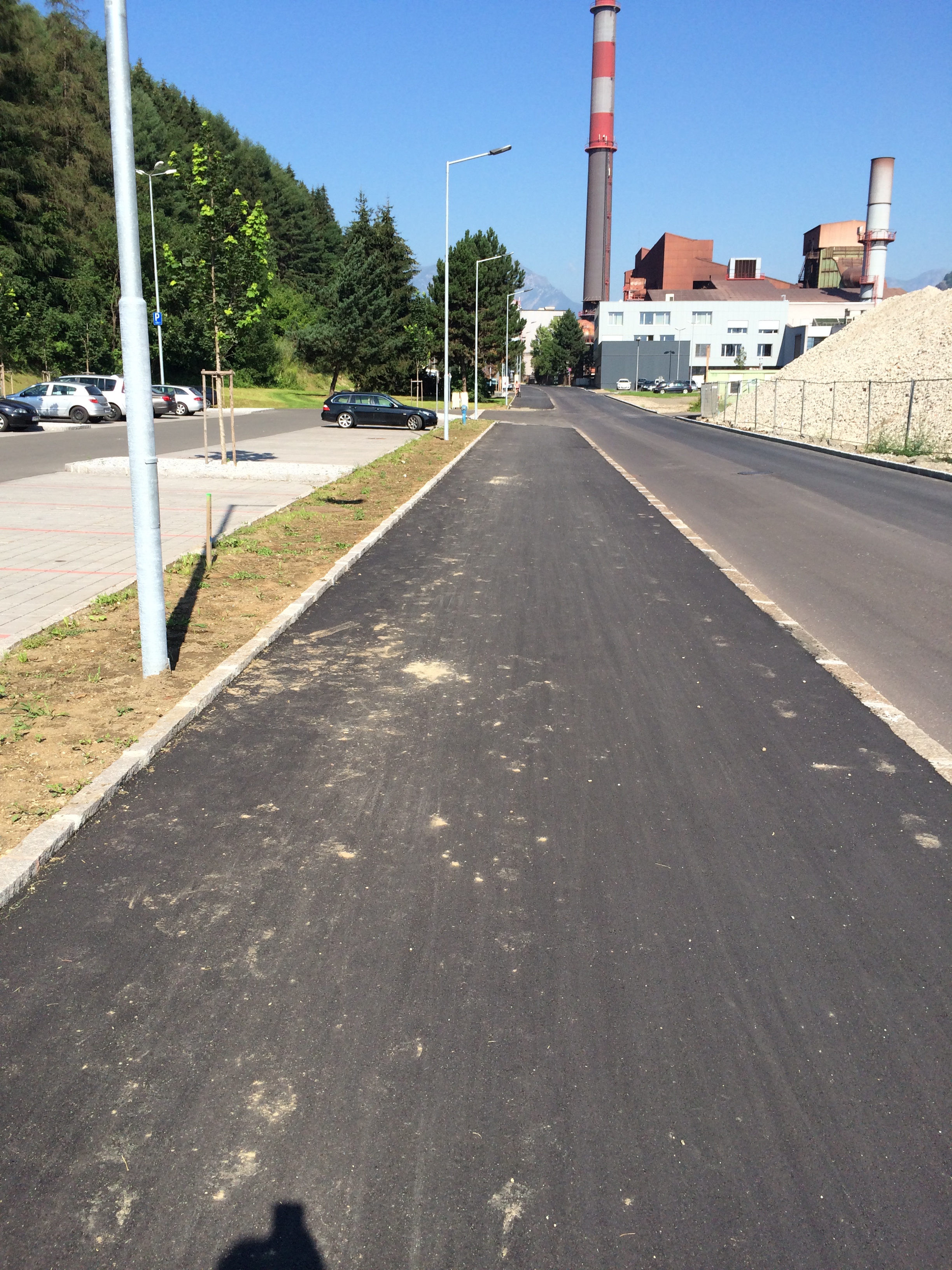 Kerpelystraße, Leoben - Izgradnja cesta i mostova