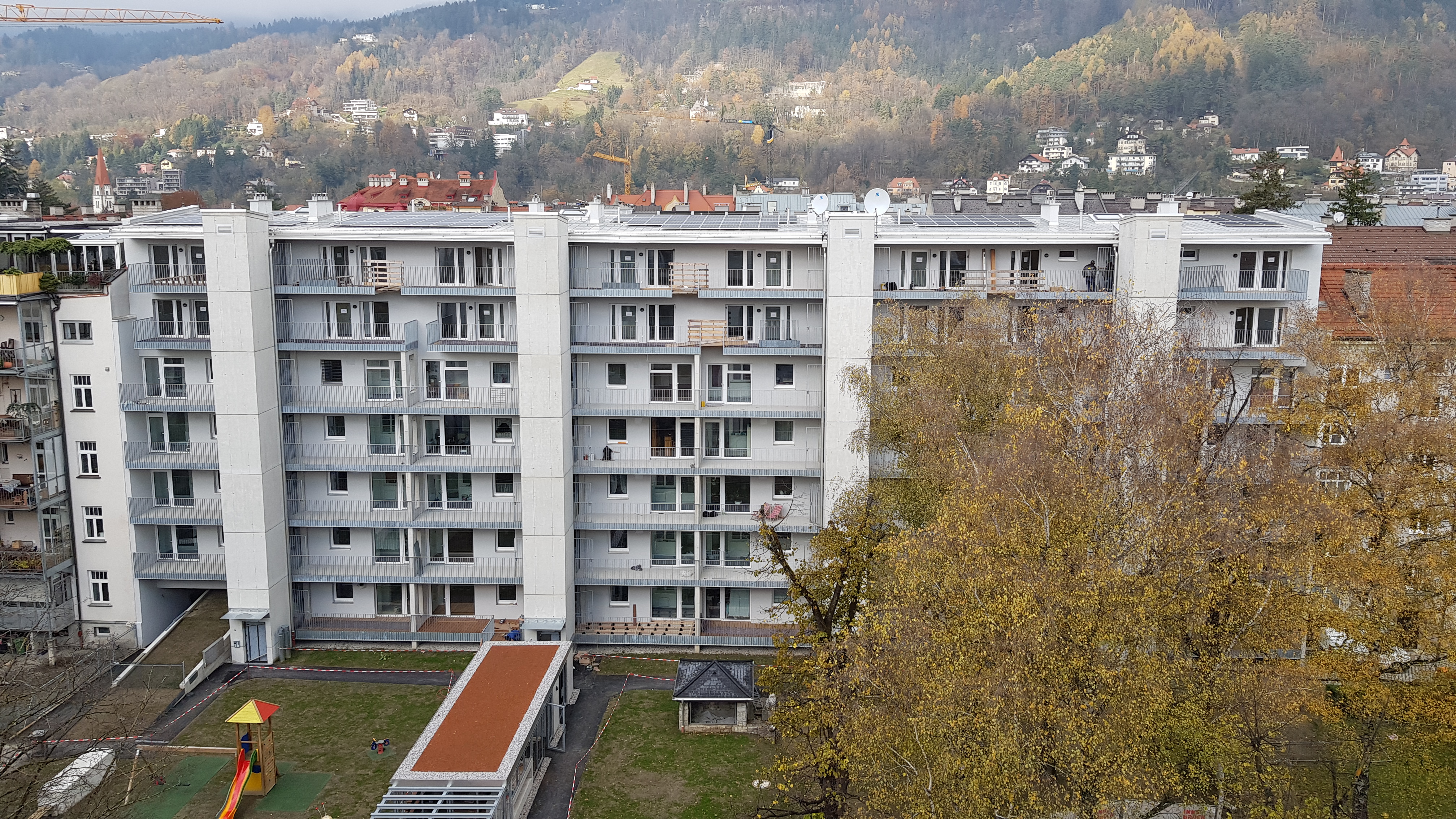 Bauvorhaben Schubertblock-Mozartstraße - Visokogradnja