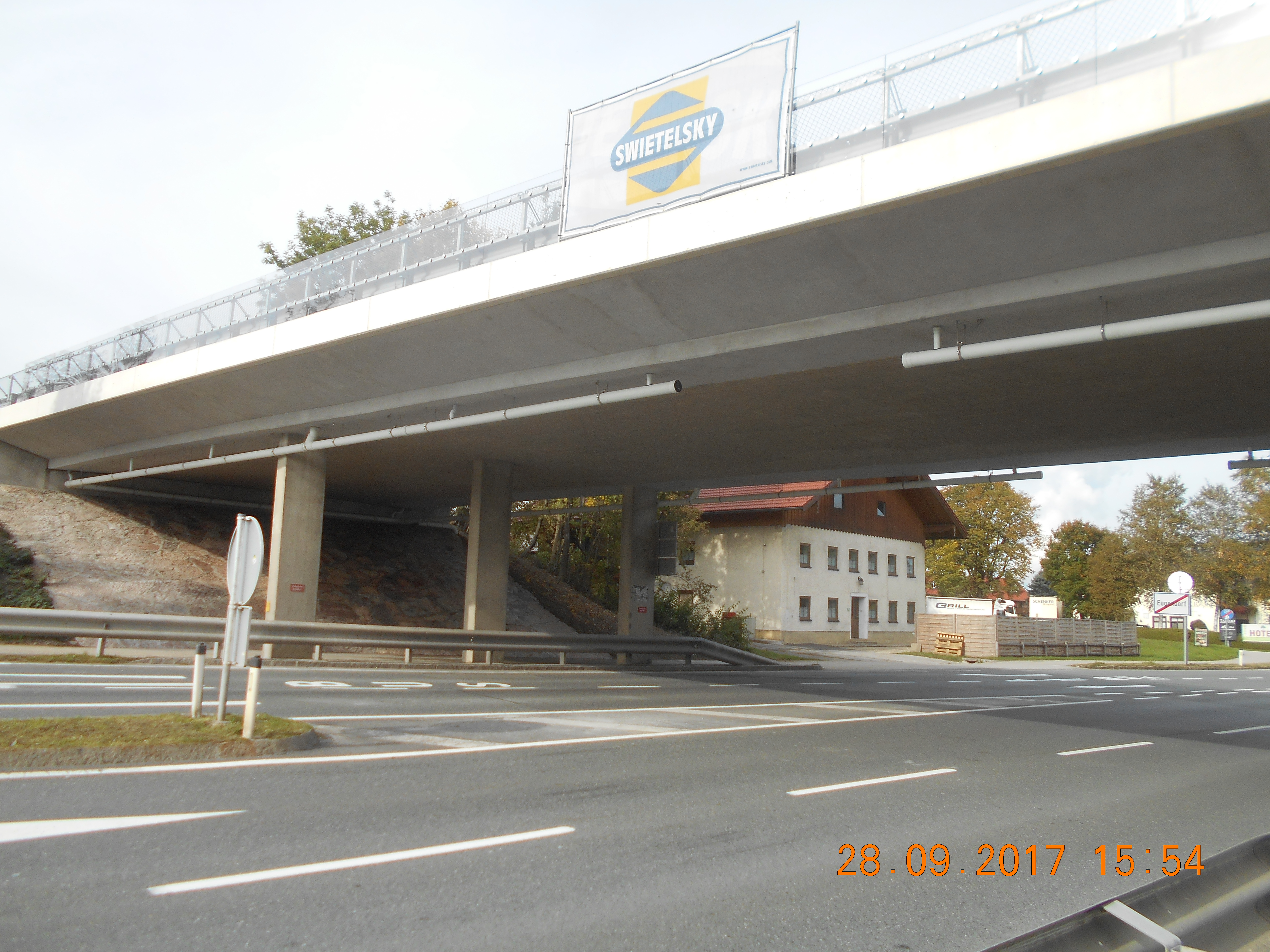 Unterführung B1 Eugendorf - Izgradnja cesta i mostova