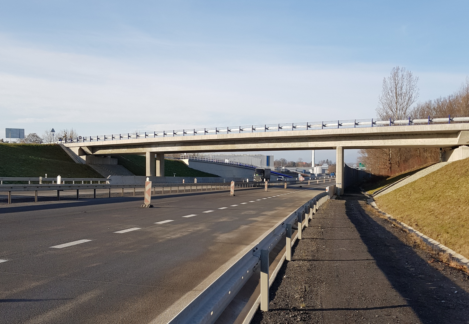 Dálnice D48 – úsek Rybí – MÚK Rychaltice - Izgradnja cesta i mostova