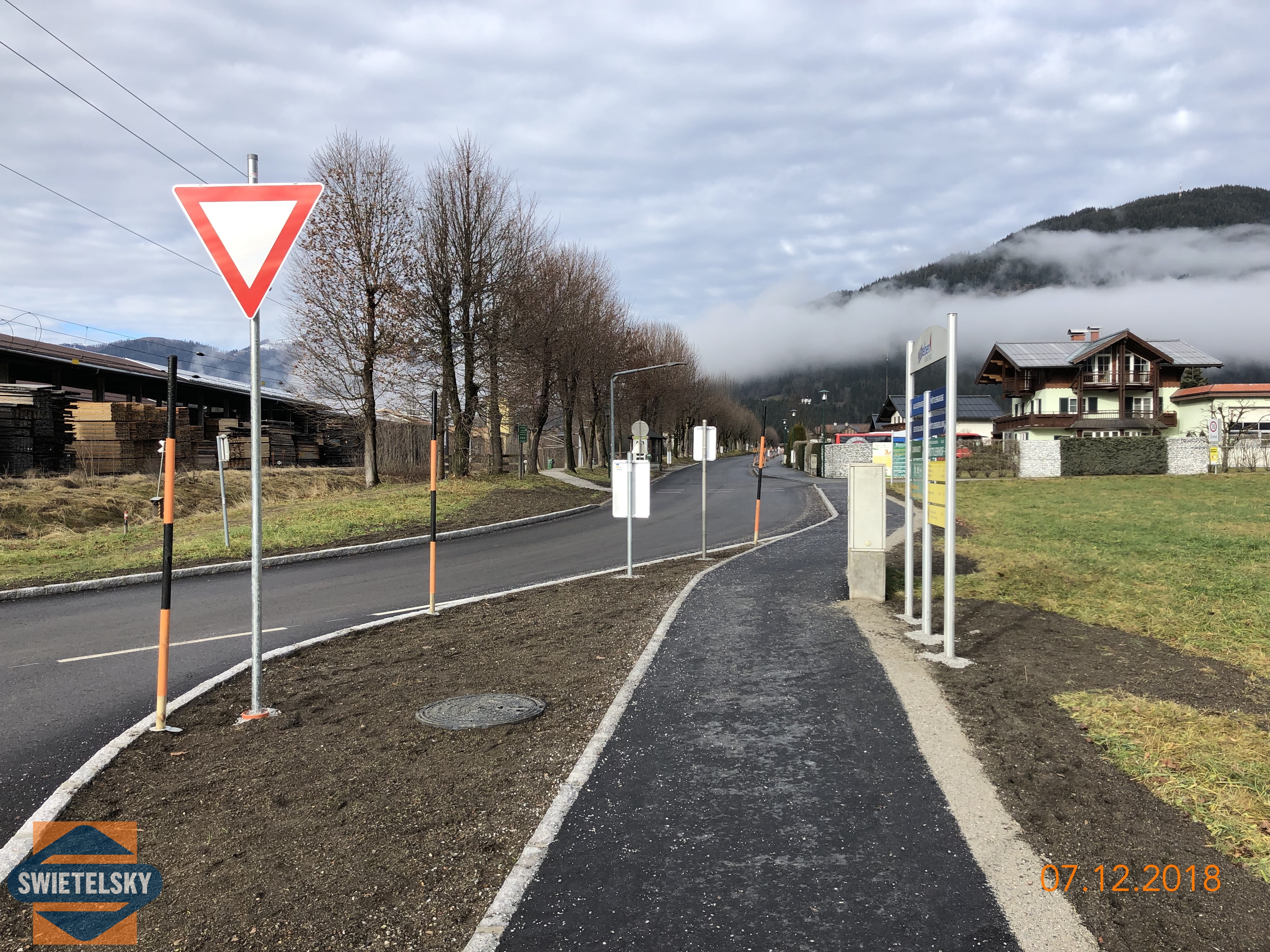 Alleestraße Eben/Pongau - Izgradnja cesta i mostova