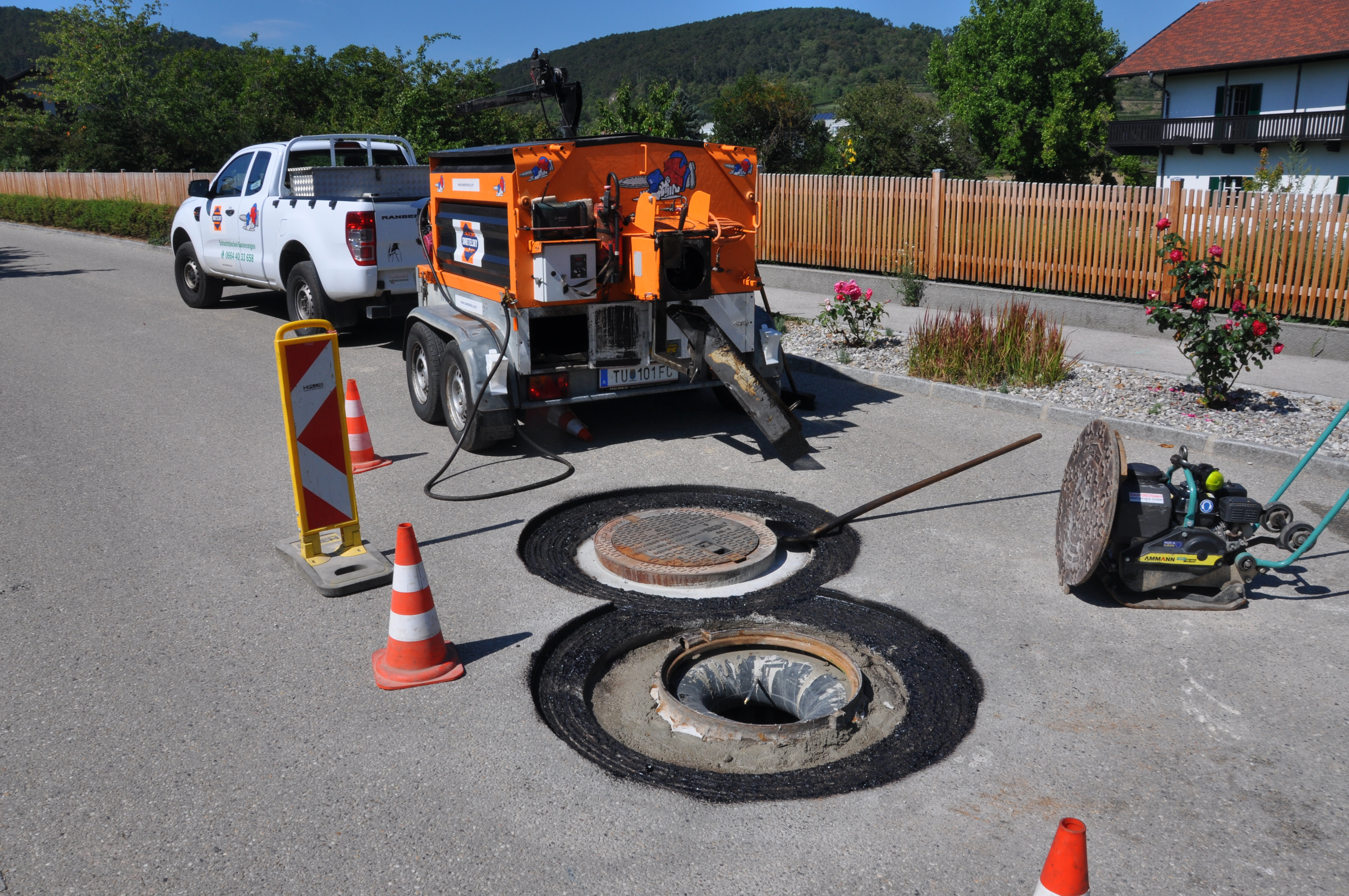 Schachtdeckel sanieren, heben und angleichen - Specijaliziranost i stručnost