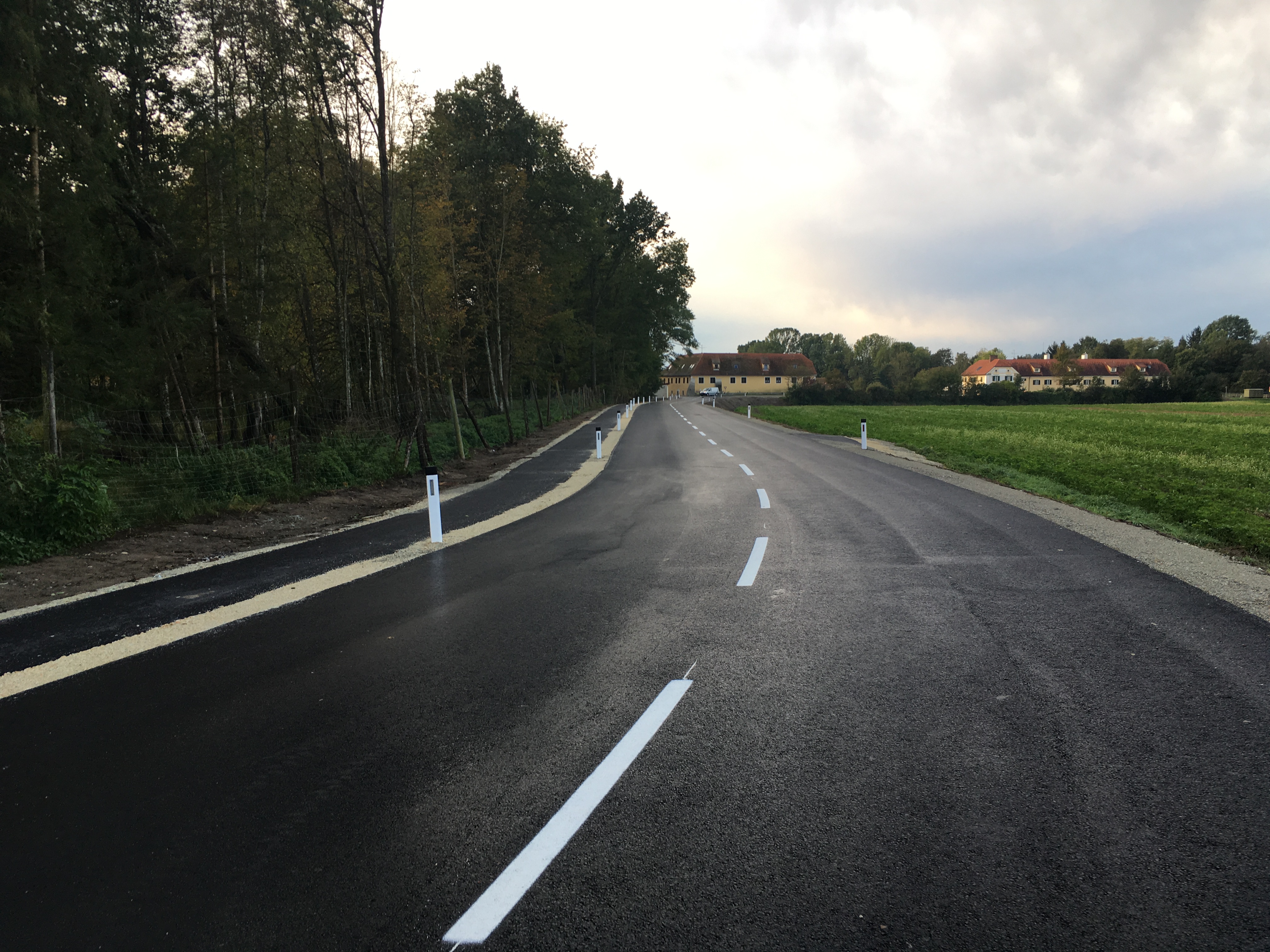 Torteichstraße, Neudau - Izgradnja cesta i mostova