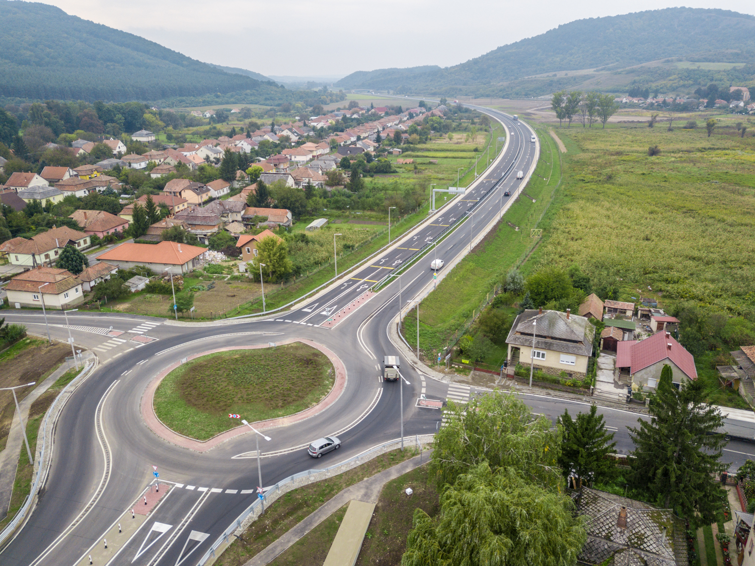 Útépítés, Nógrád - Izgradnja cesta i mostova