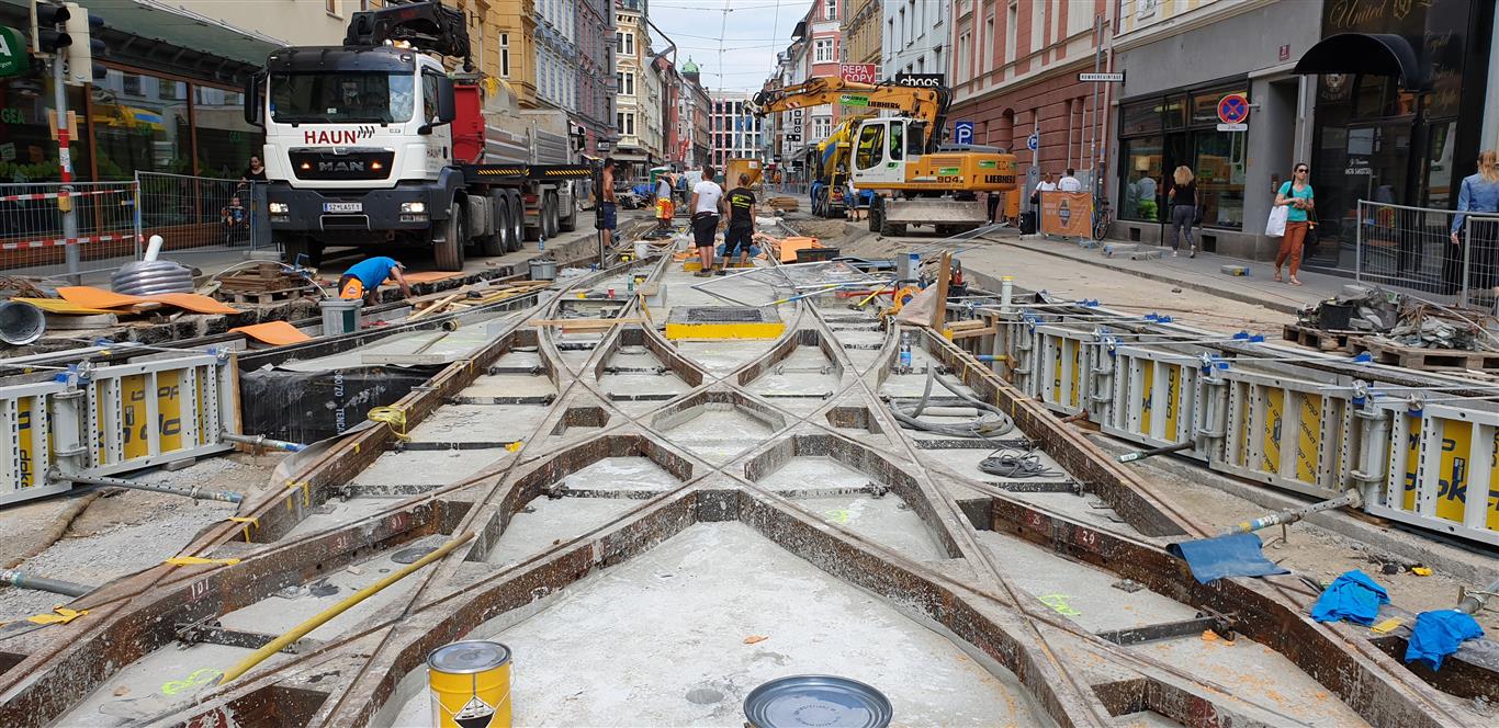 Sanierung Anichstraße/ Bürgerstraße  - Niskogradnja