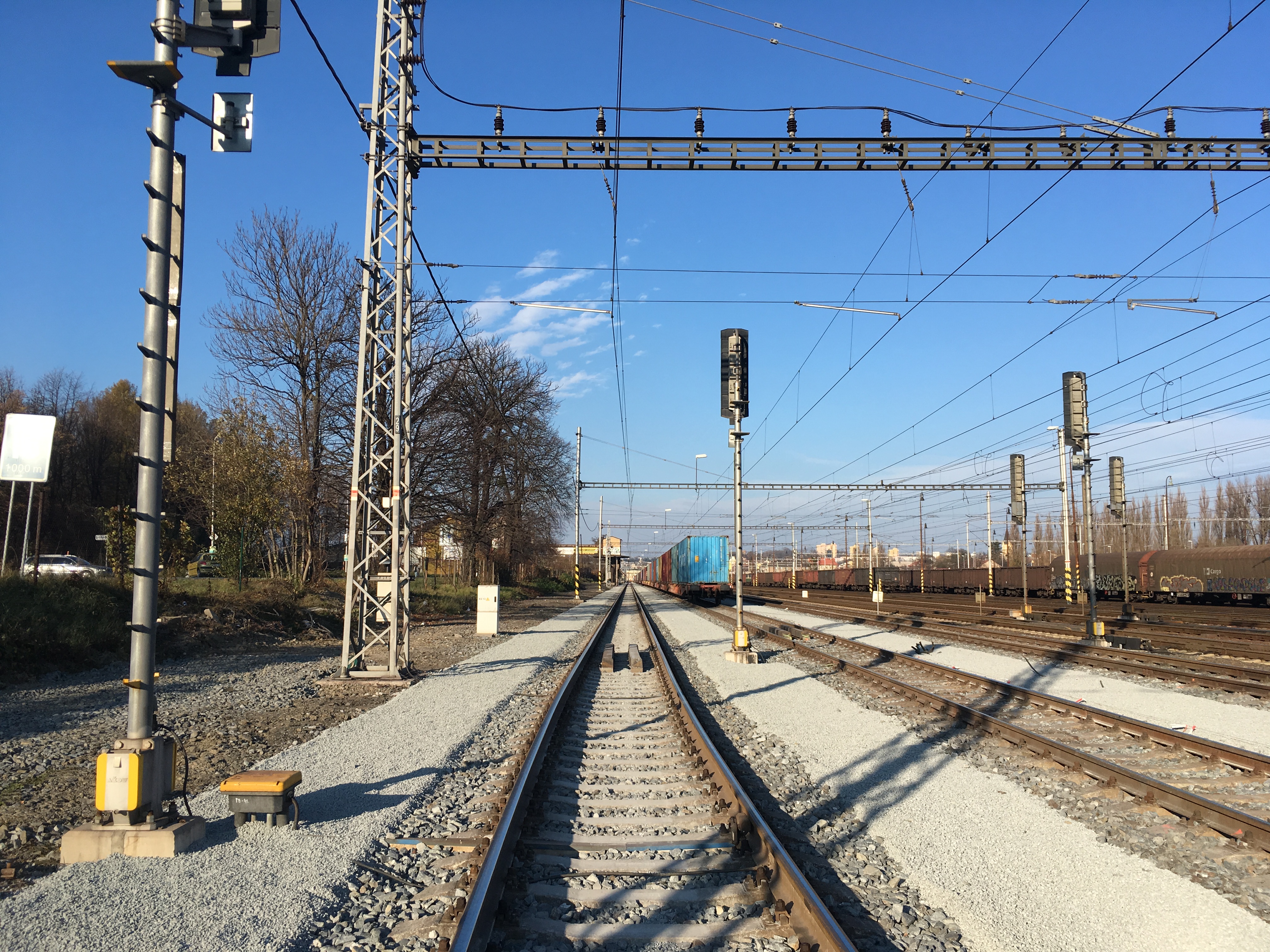 Oprava kolejí v žel. stanici Český Těšín  - Izgradnja željezničke infrastrukture