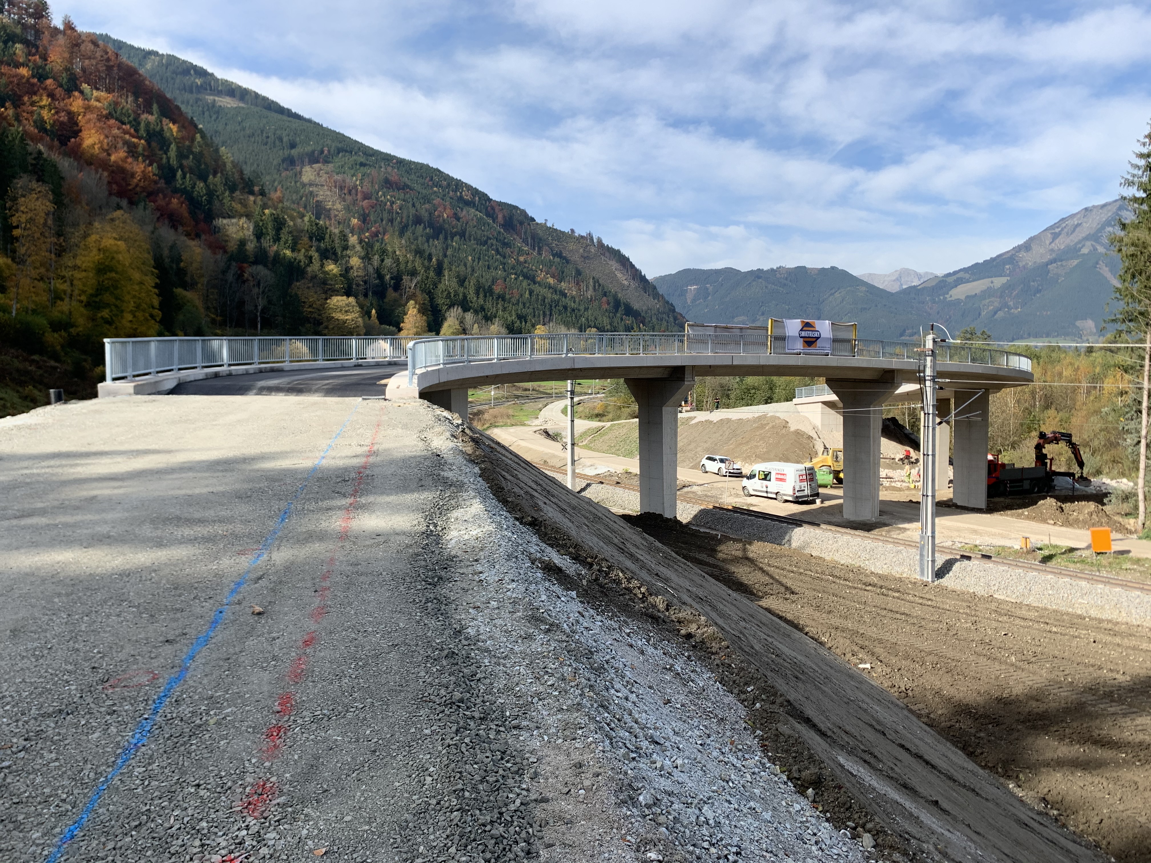 Überfahrtsbrücke Frauenberg - Izgradnja cesta i mostova