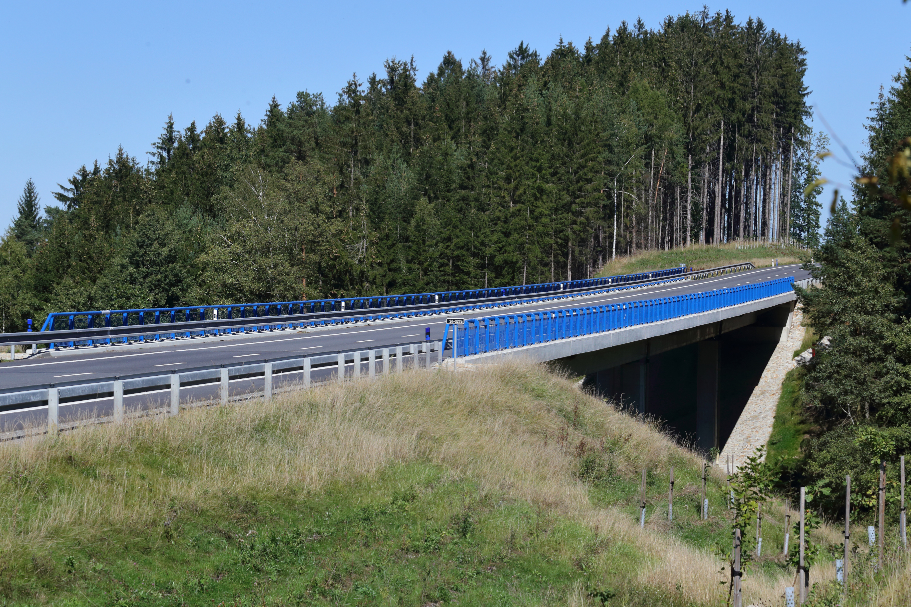 Silnice I/34 – výstavba úseku Ondřejov–Božejov–Pelhřimov - Izgradnja cesta i mostova