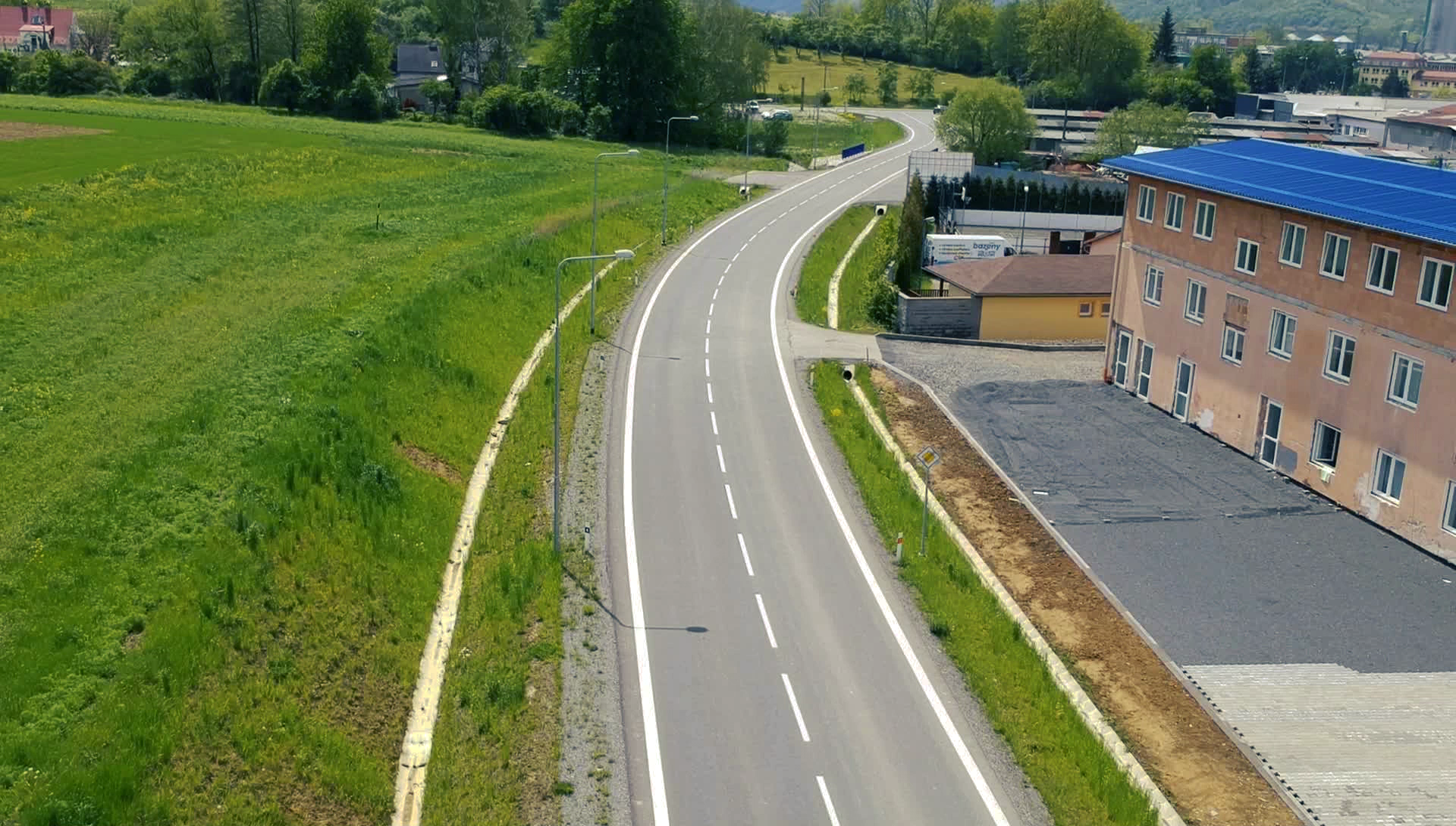Silnice I/35 – výstavba úseku Lešná – Valašské Meziříčí (II. a III. etapa) - Izgradnja cesta i mostova