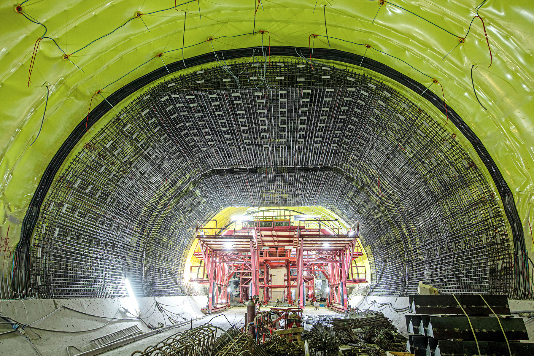 Stuttgart 21-Tunnel, Stuttgart - Izgradnja tunela