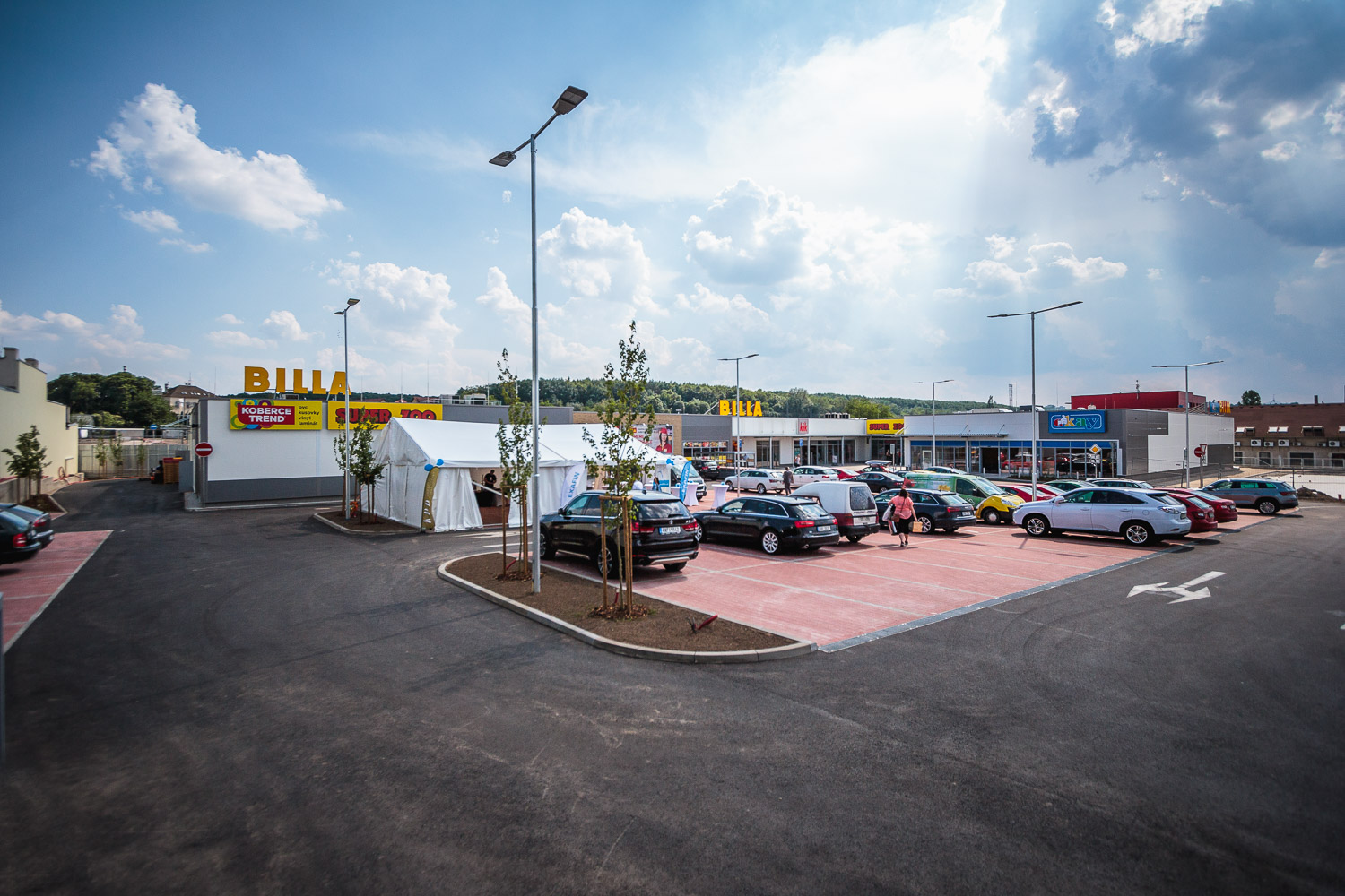 Praha 9 – Retail Park Poděbradská - Visokogradnja