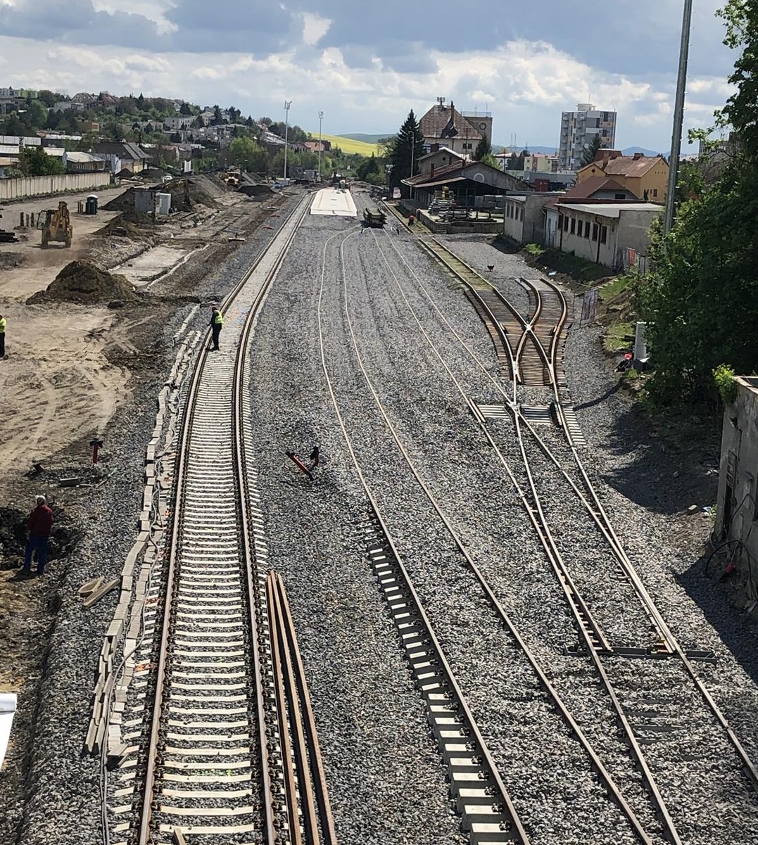 ŽST Rimavská Sobota, rekonštrukcia výhybiek  - Izgradnja željezničke infrastrukture