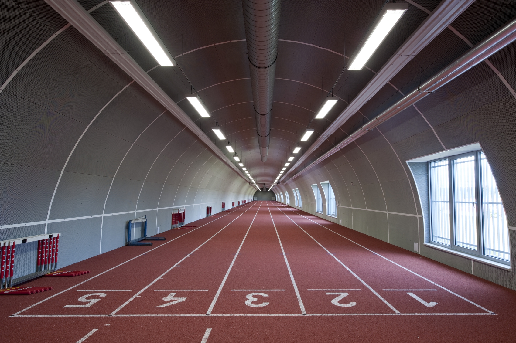 Plzeň - atletický stadion Skvrňany - Visokogradnja