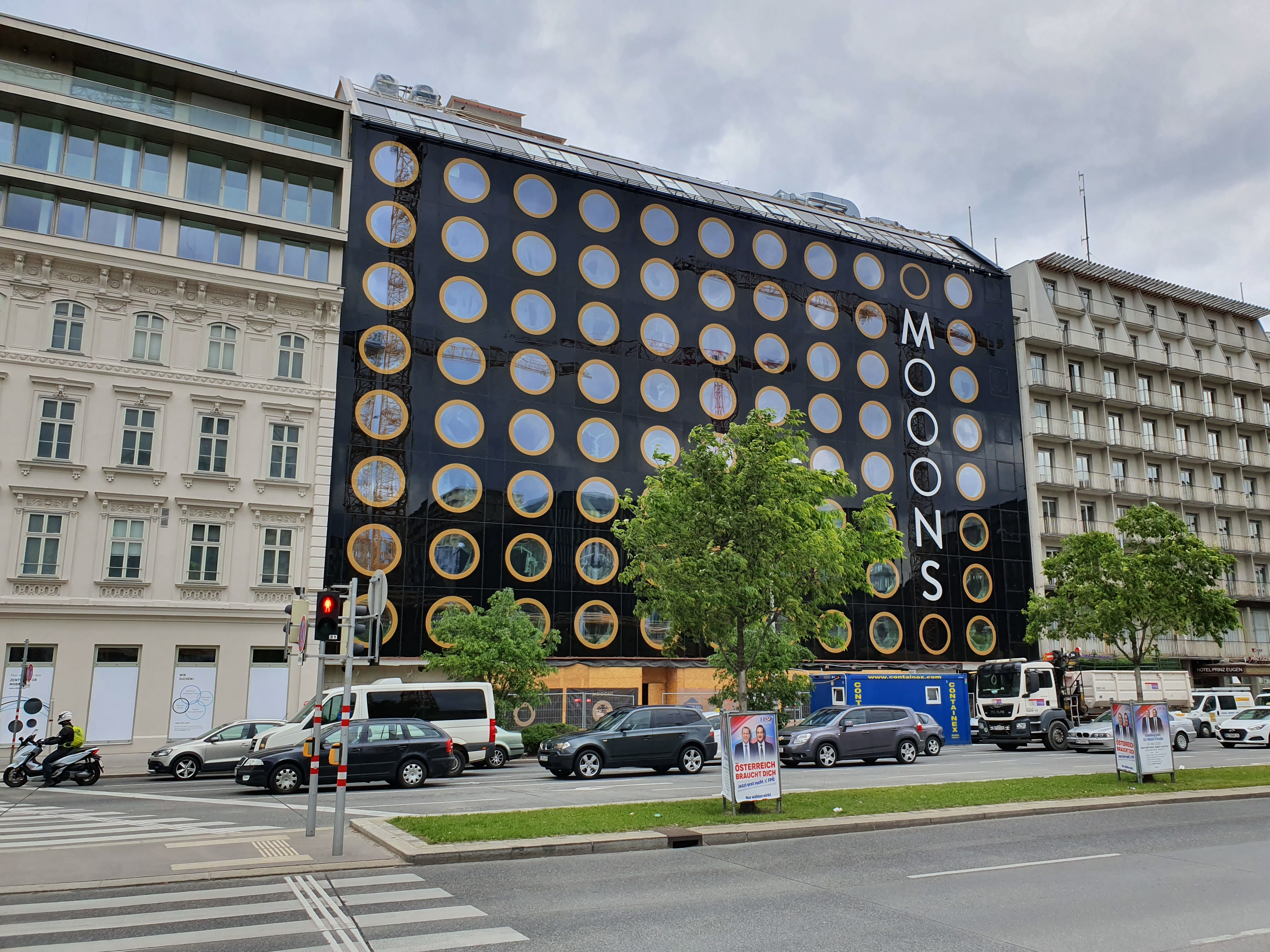 Hotel Mooons Wiedner Gürtel 16, 1040 Wien - Visokogradnja