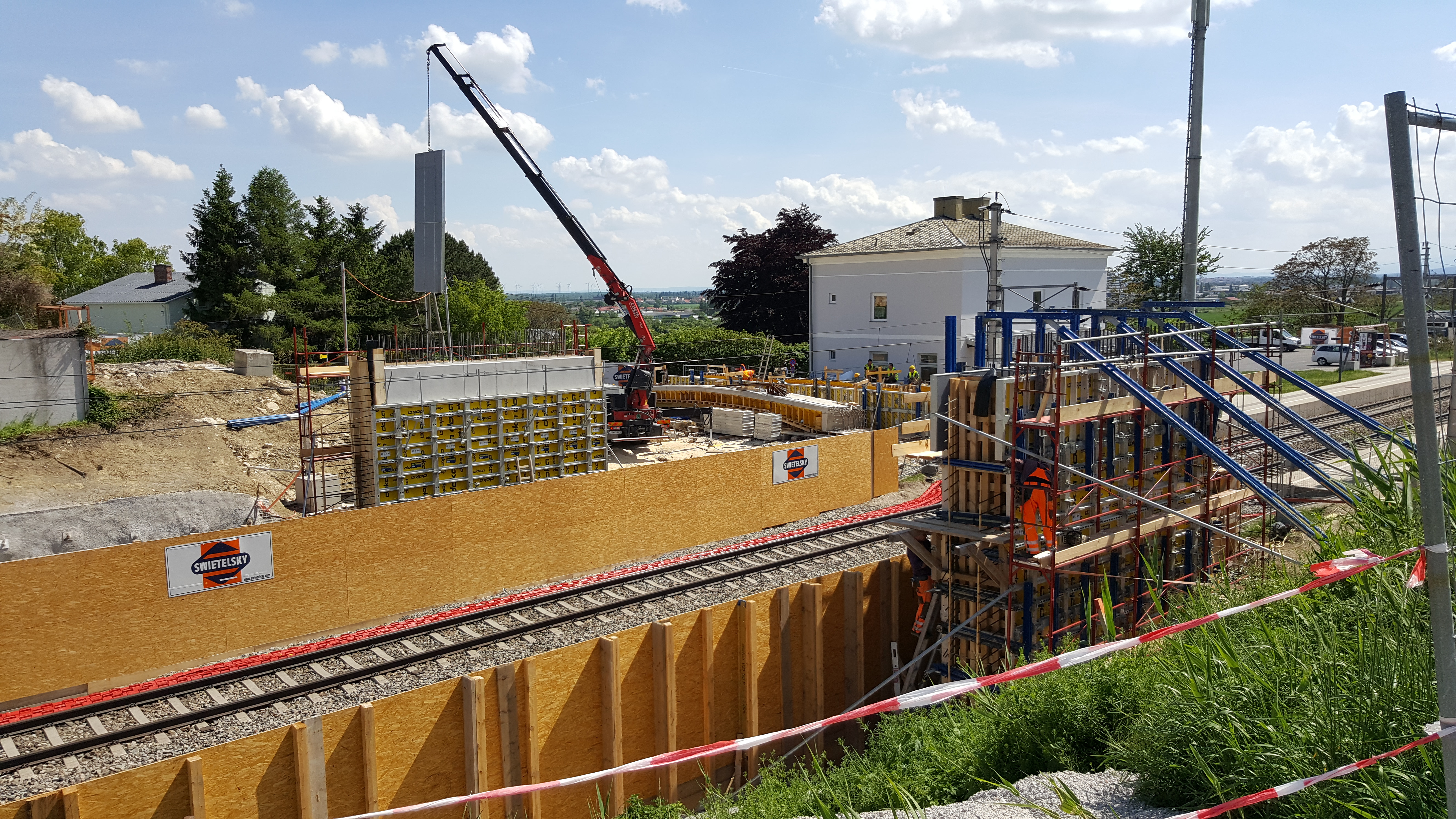 Überfahrtsbrücke Kottingbrunn - Izgradnja cesta i mostova