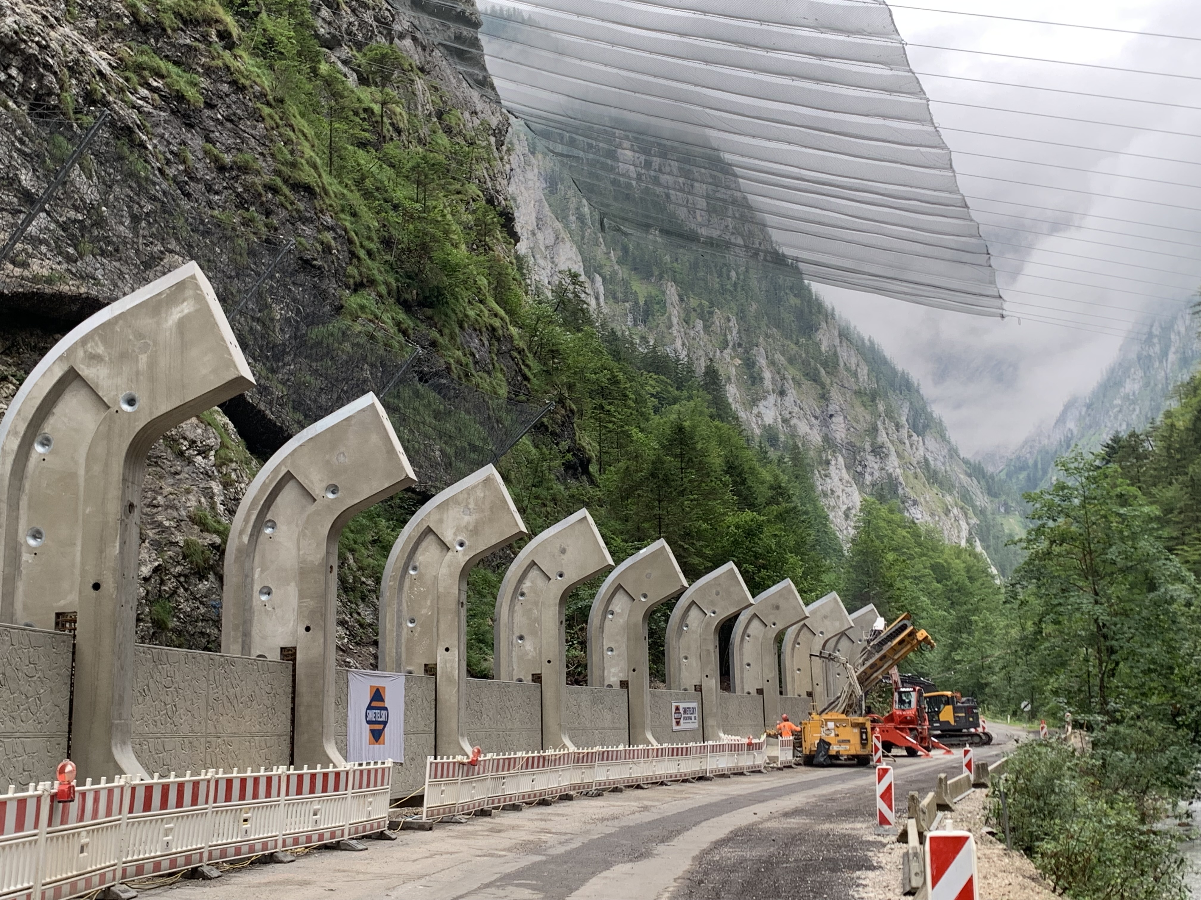 L127 Radmerstraße - Steinerne Jungfrau - Niskogradnja