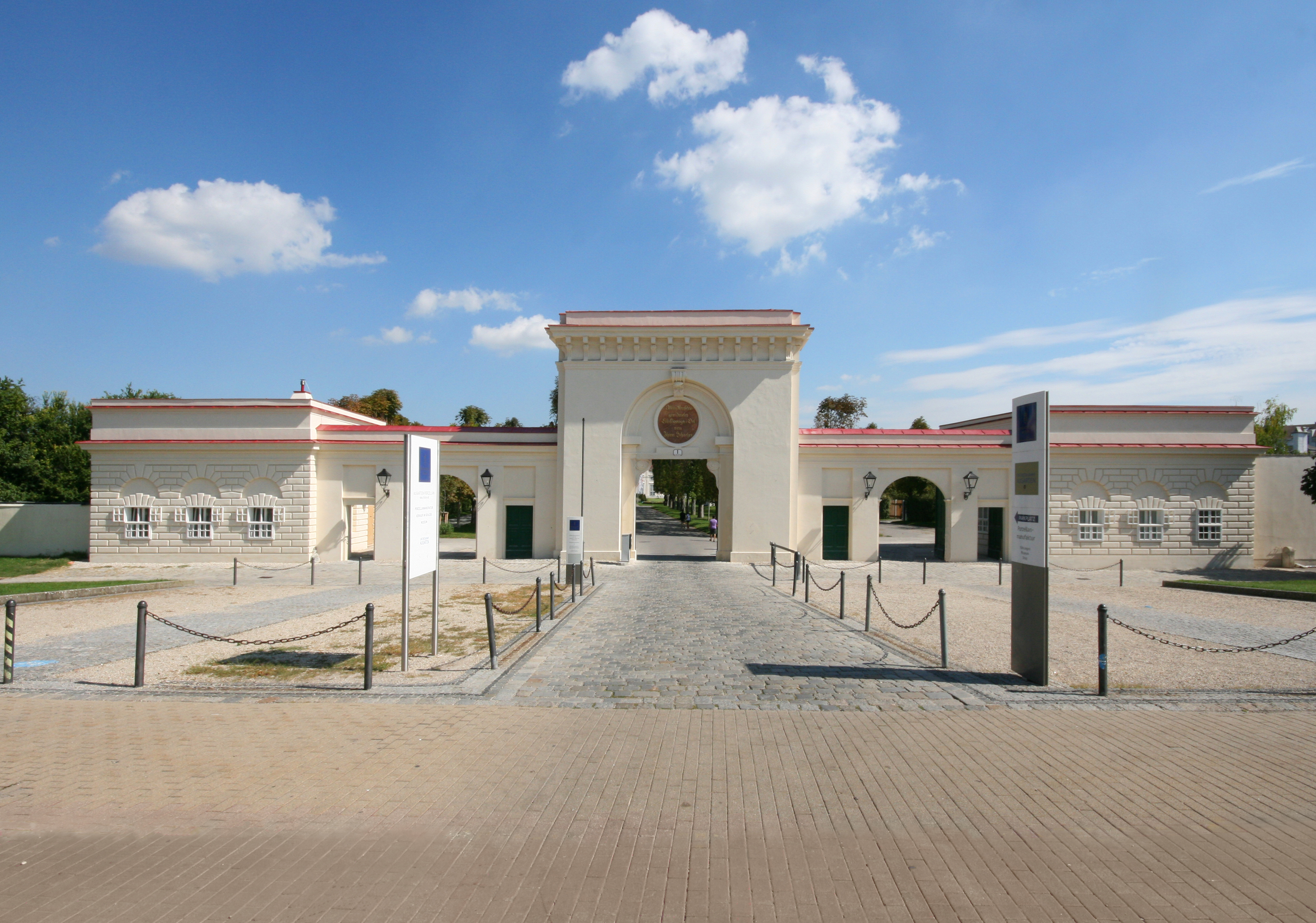 Haupttor Augarten  - Revitalizacija i obnova