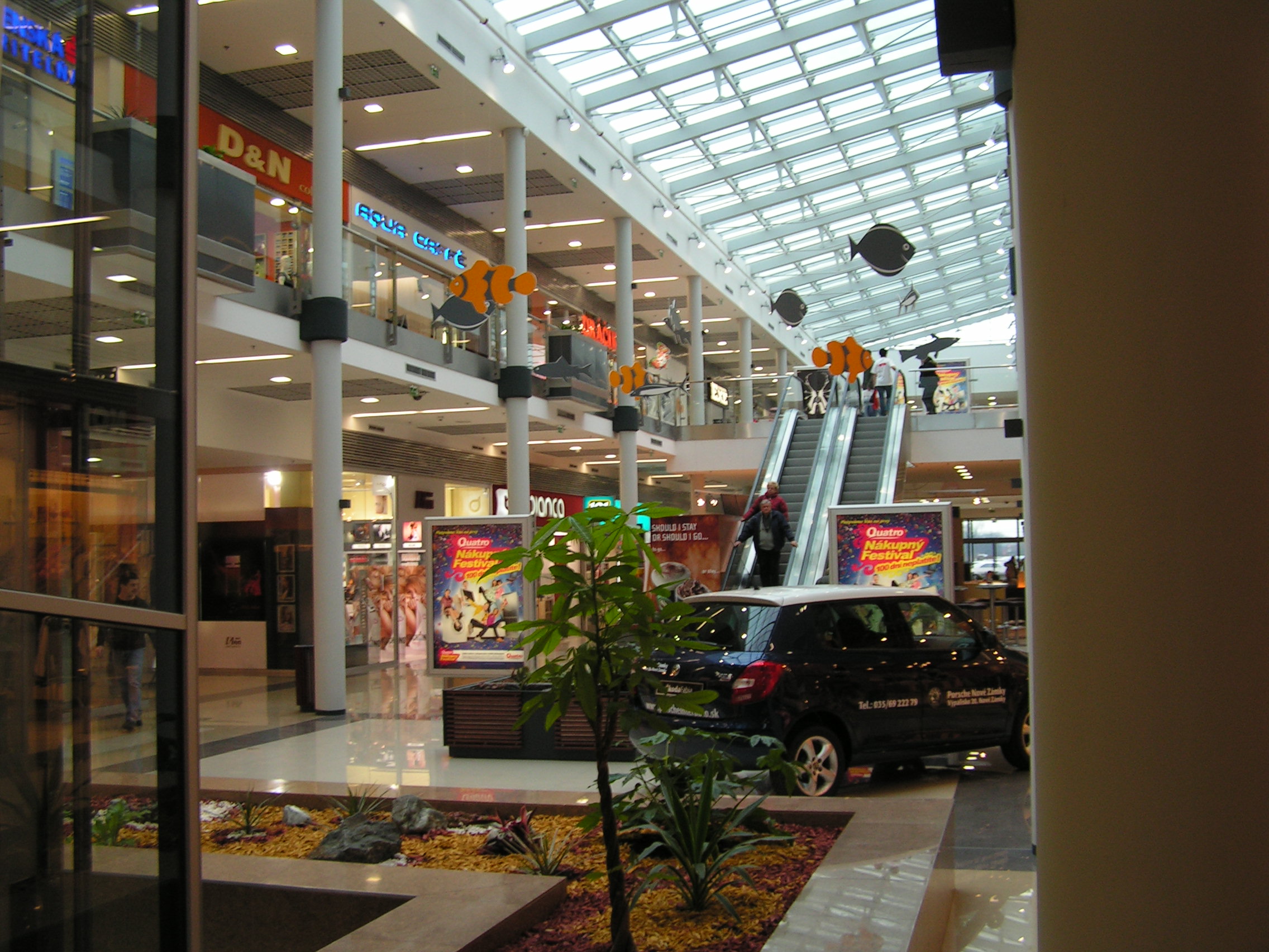 Aquario Shopping Center Nové Zámky / obchodné centrá - Visokogradnja