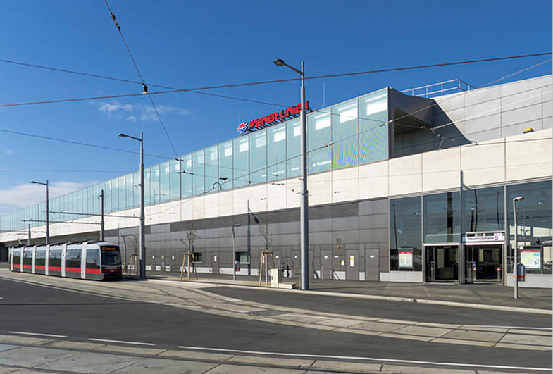 U-Bahnlinie 2, Baulos 14 - Station Hausfeldstraße - Izgradnja željezničke infrastrukture