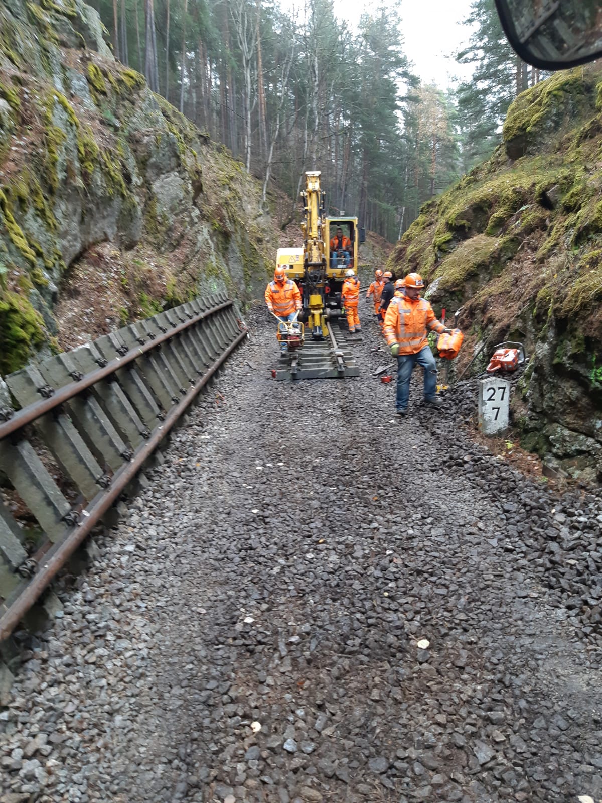 Schmalspur - Izgradnja željezničke infrastrukture