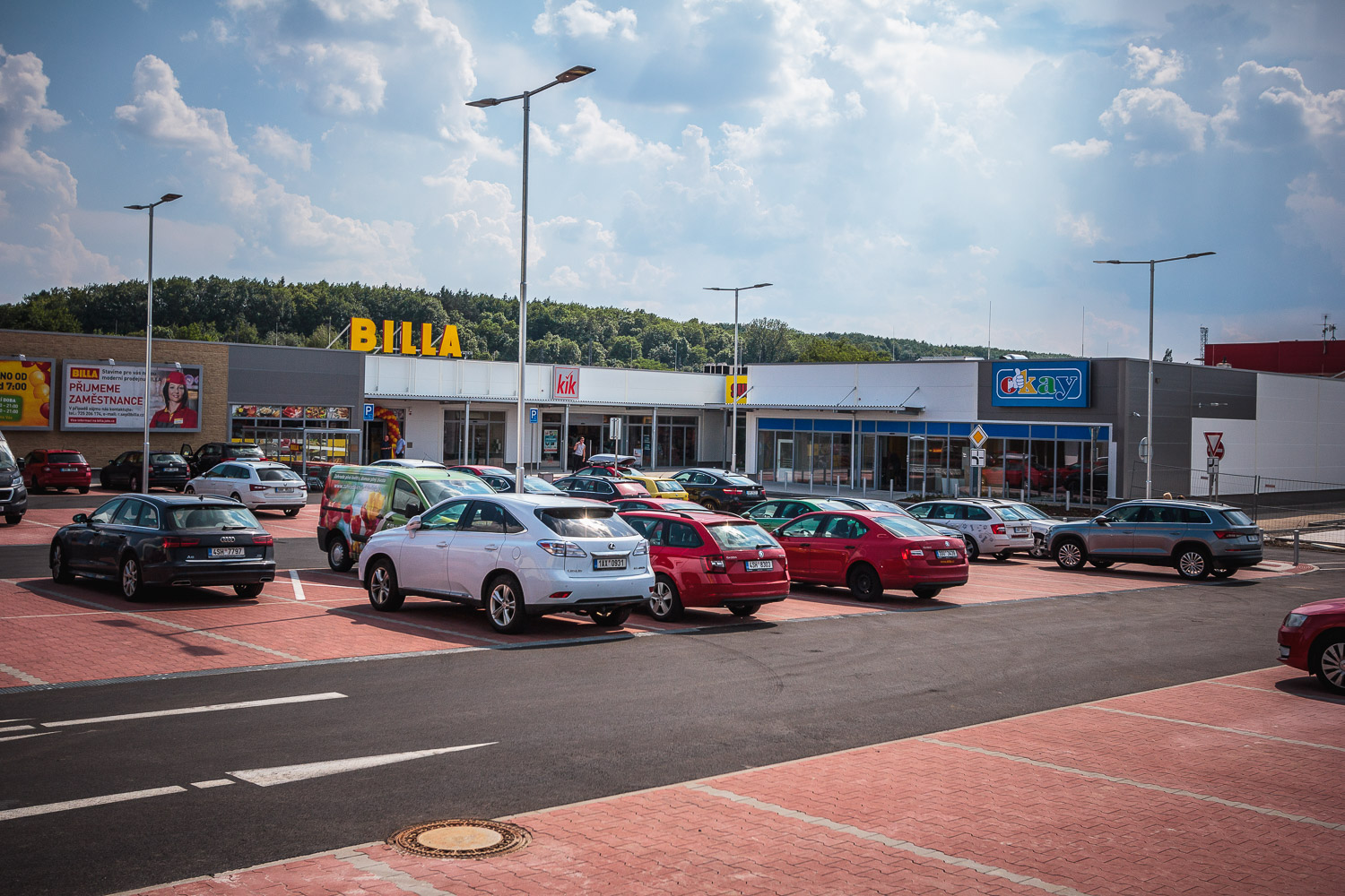 Praha 9 – Retail Park Poděbradská - Visokogradnja