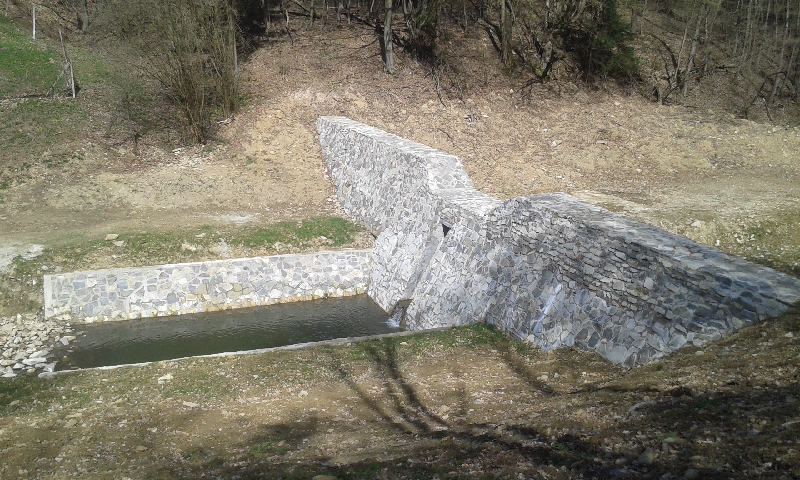 Žitná – Radiša, Rakovec, prehrádzka a stabilizácia koryta - Niskogradnja