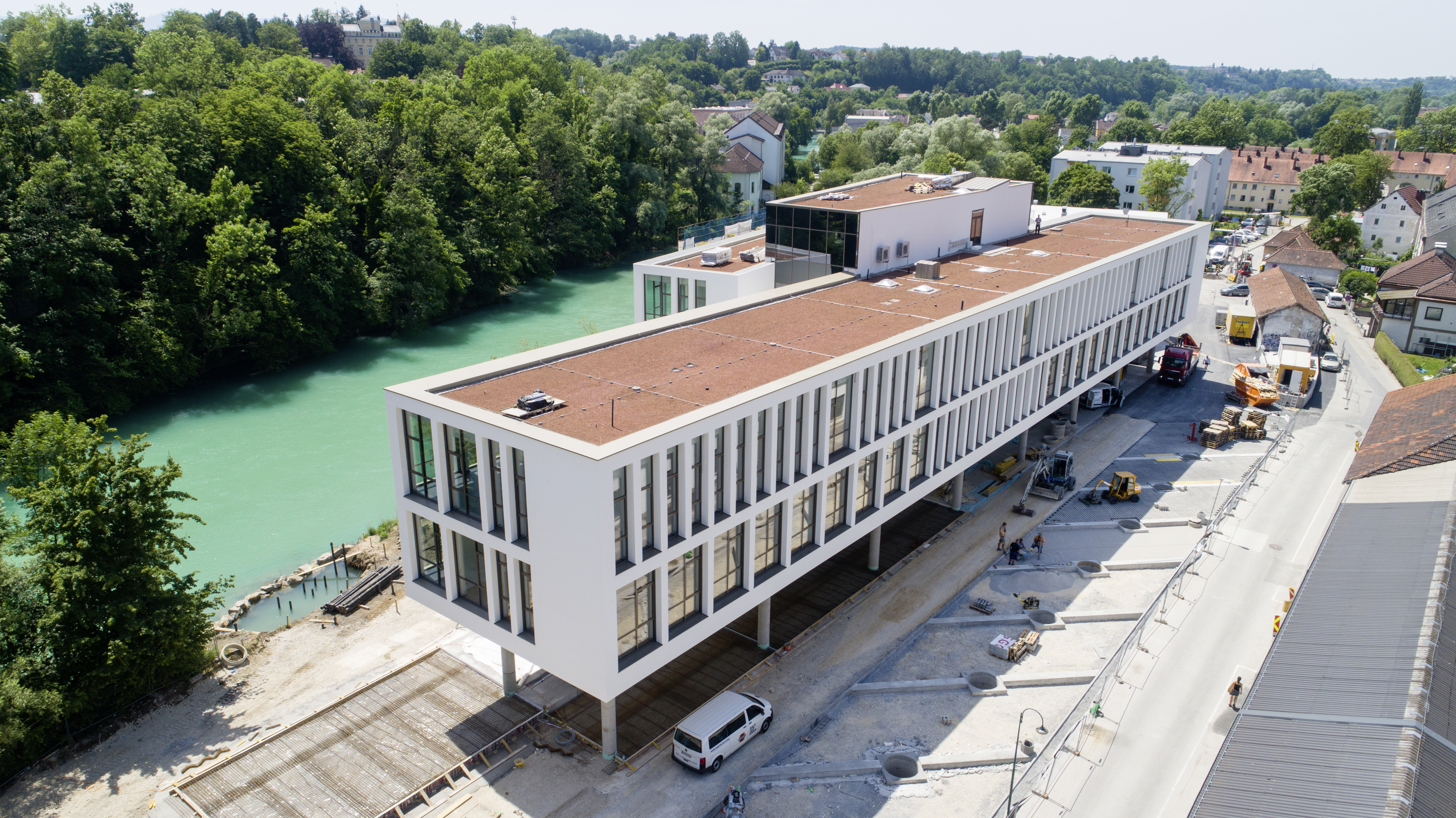 Campusgebäude der Fachhochschule, Steyr - Visokogradnja