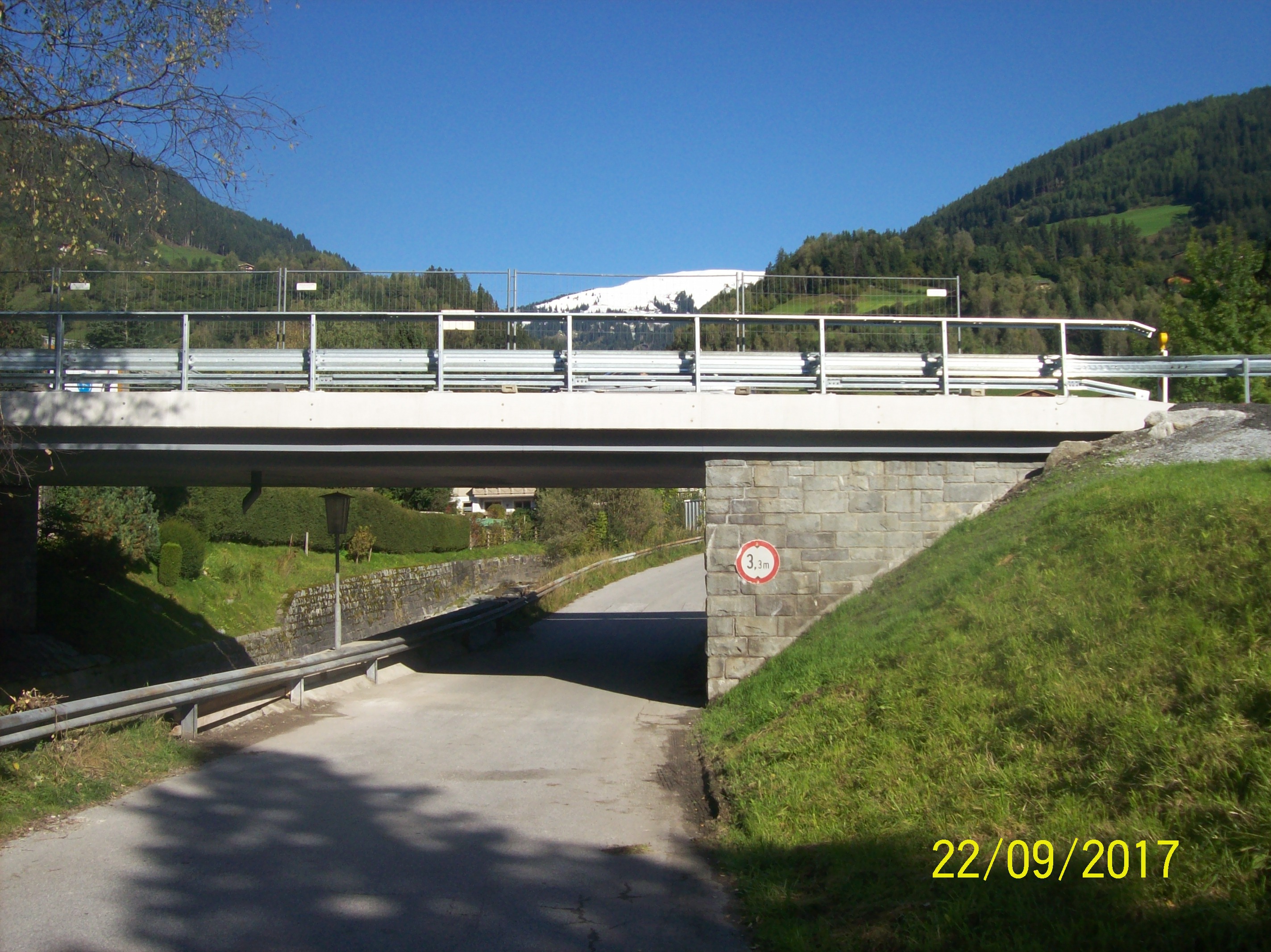 Mühlbachbrücken B165 in Mühlbach im Pinzgau - Izgradnja cesta i mostova