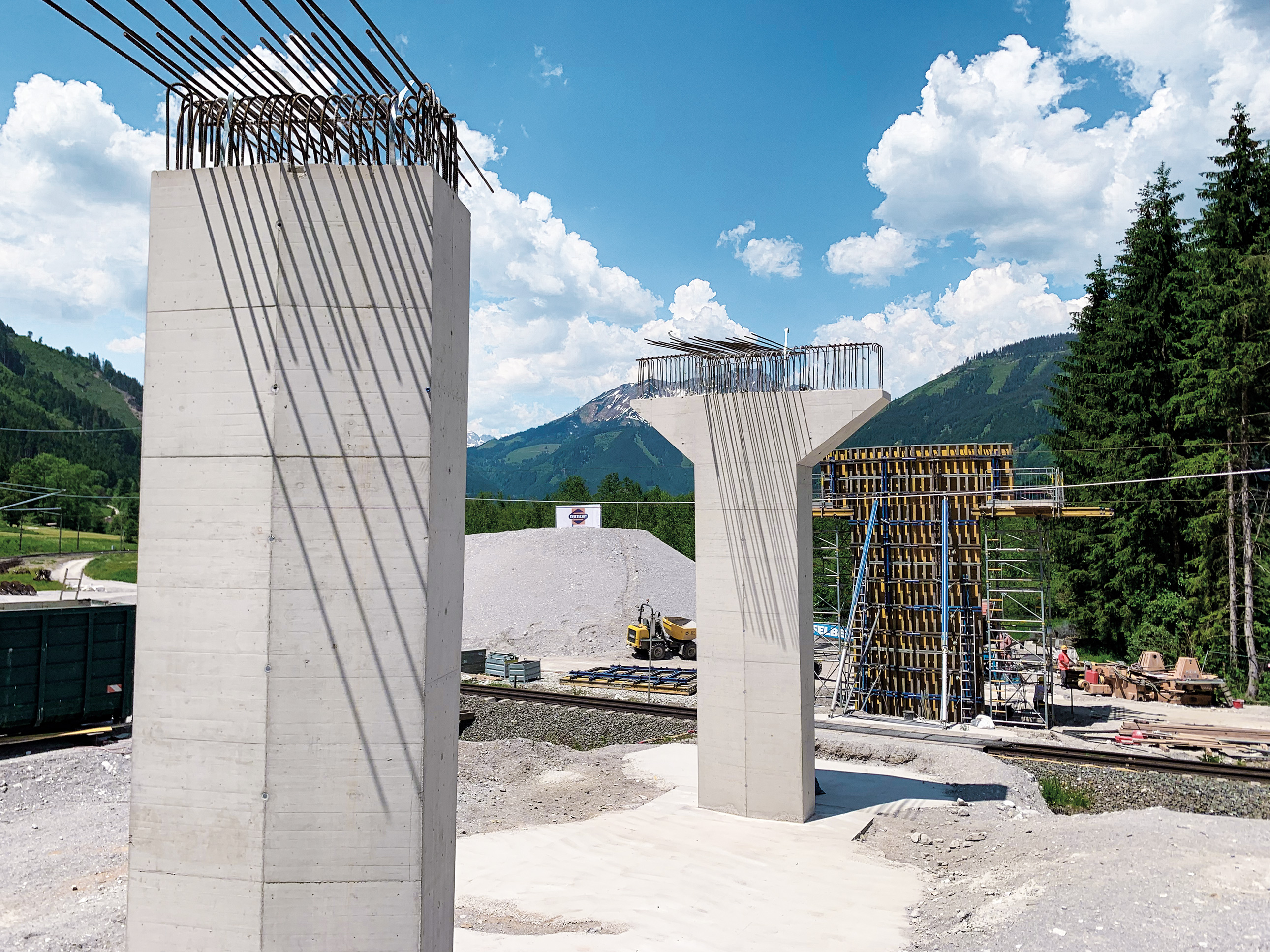 Brückenbau, Frauenberg - Izgradnja cesta i mostova