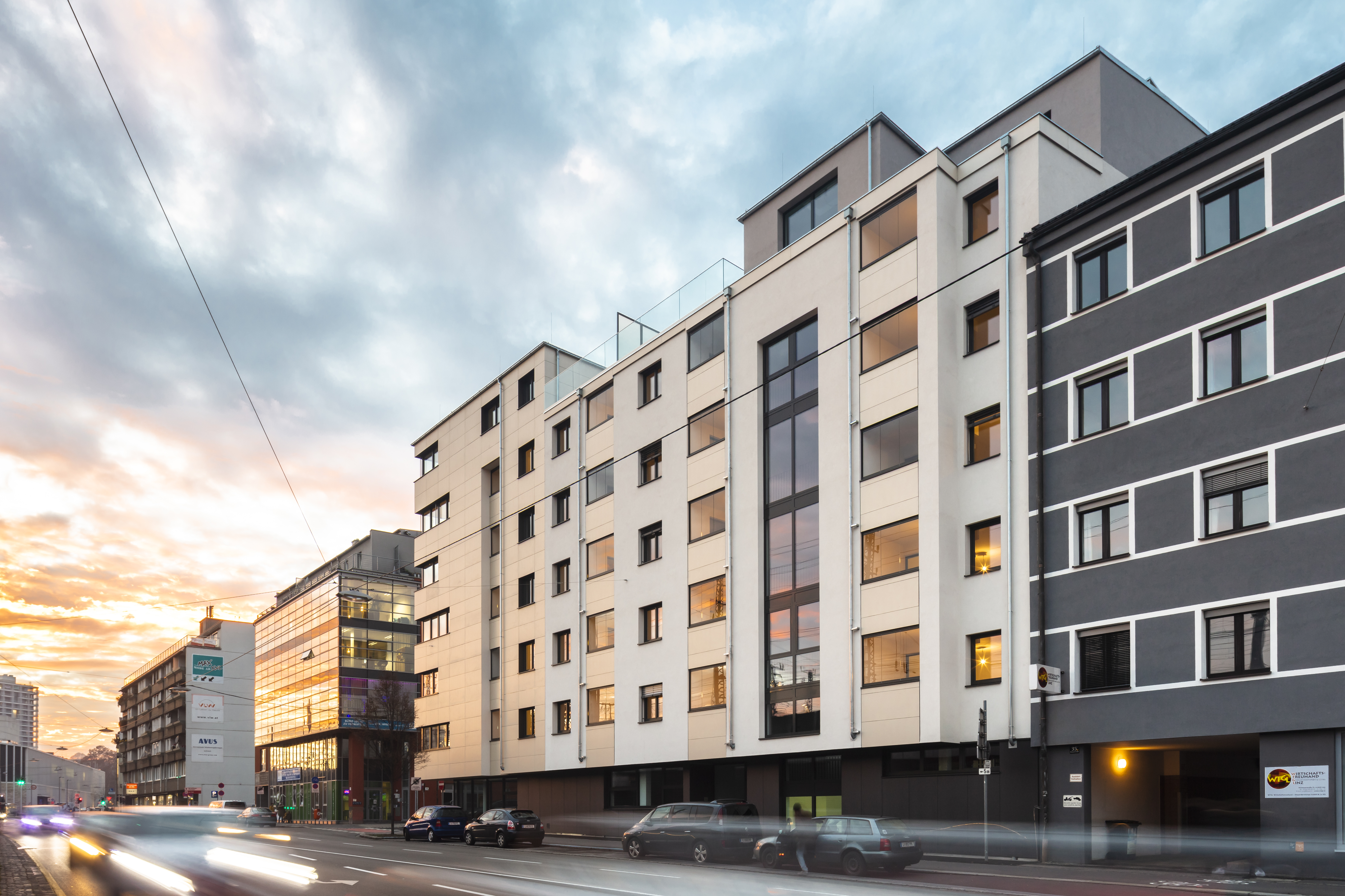 Neubau Wohnanlage Schubertstraße 47 - 49, 4020 Linz - Visokogradnja