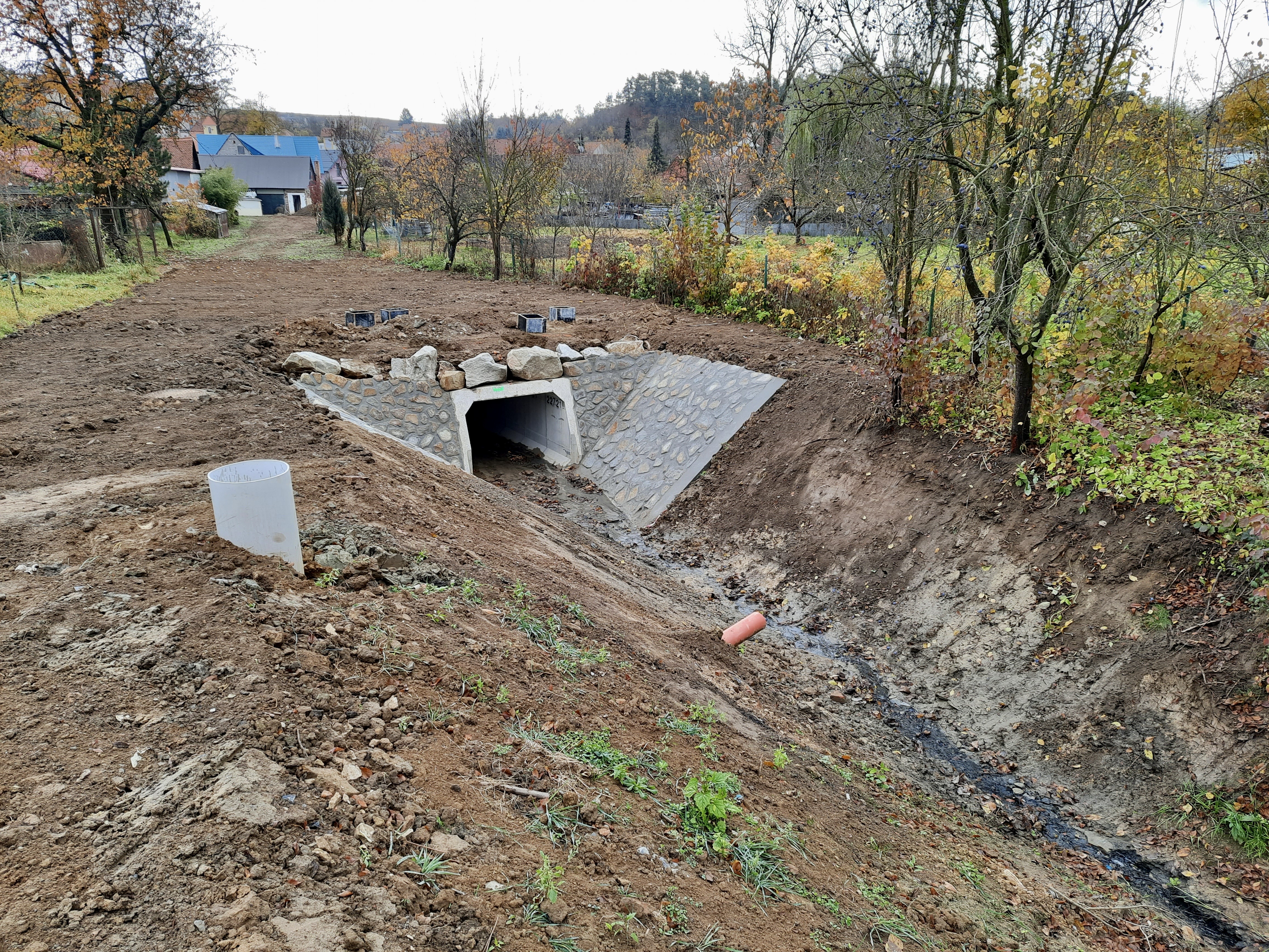 Ořechov a Vážany – vybudování společné ČOV - Niskogradnja