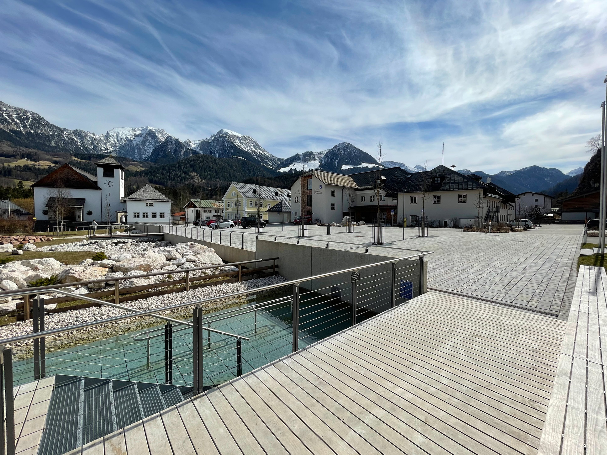 Außenanlagen Rathaus, Schönau am Königsee - Niskogradnja