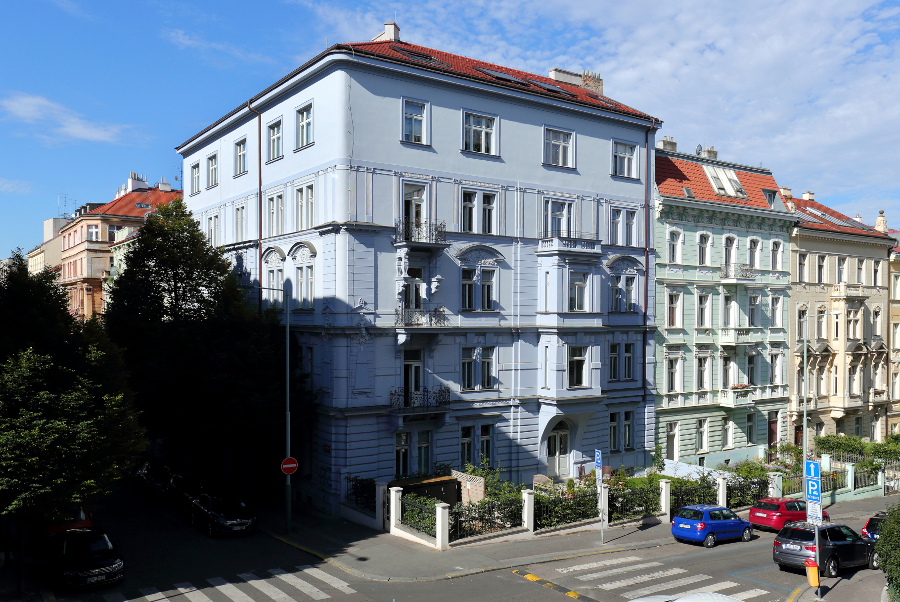 Bytový dům Balbínova - Visokogradnja