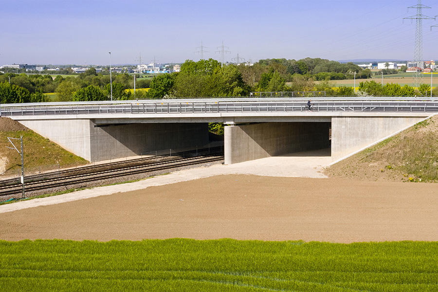 Ortsumgehung Etting - Izgradnja cesta i mostova