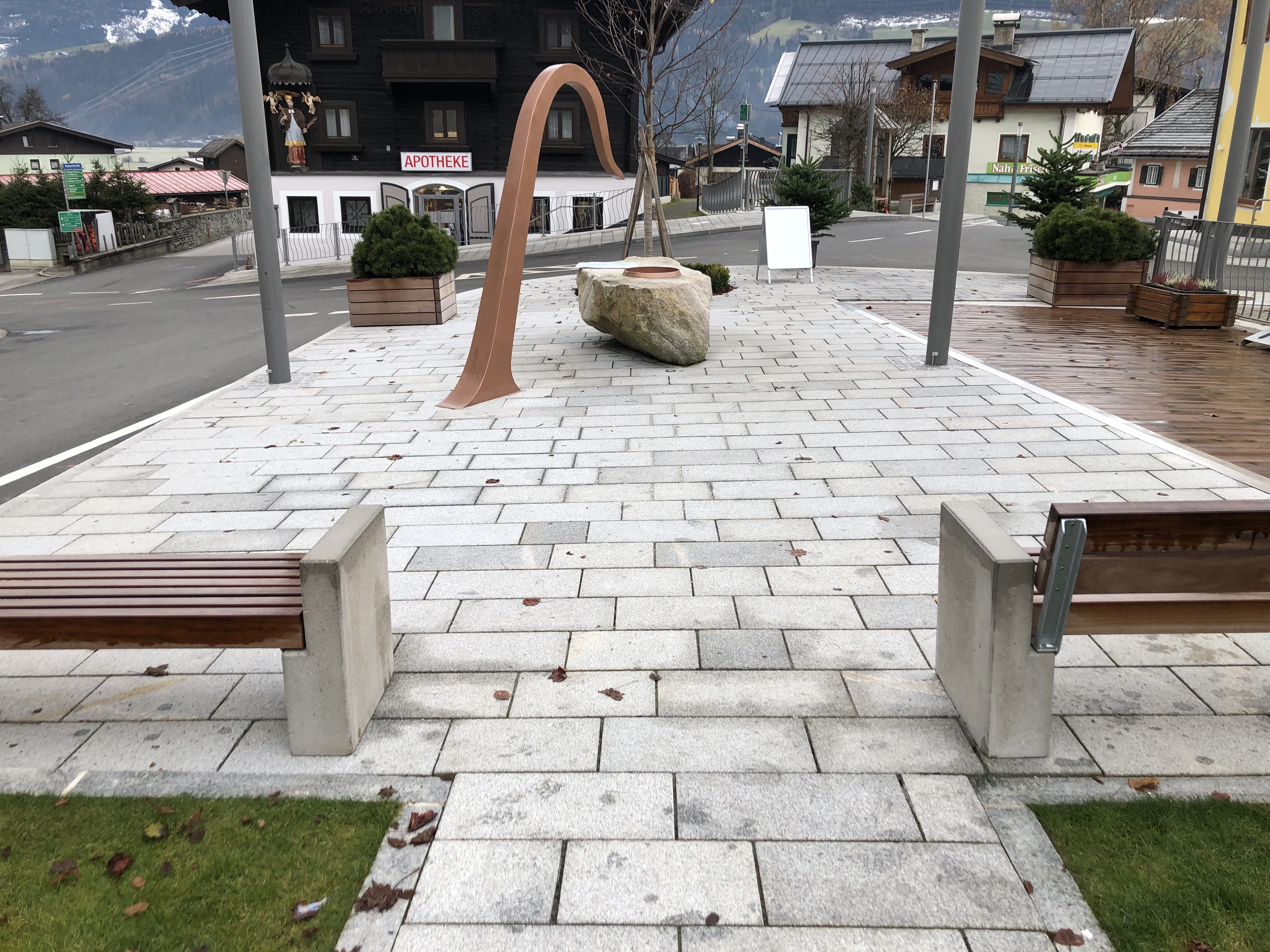 Dorfplatz Gemeinde Piesendorf - Izgradnja cesta i mostova