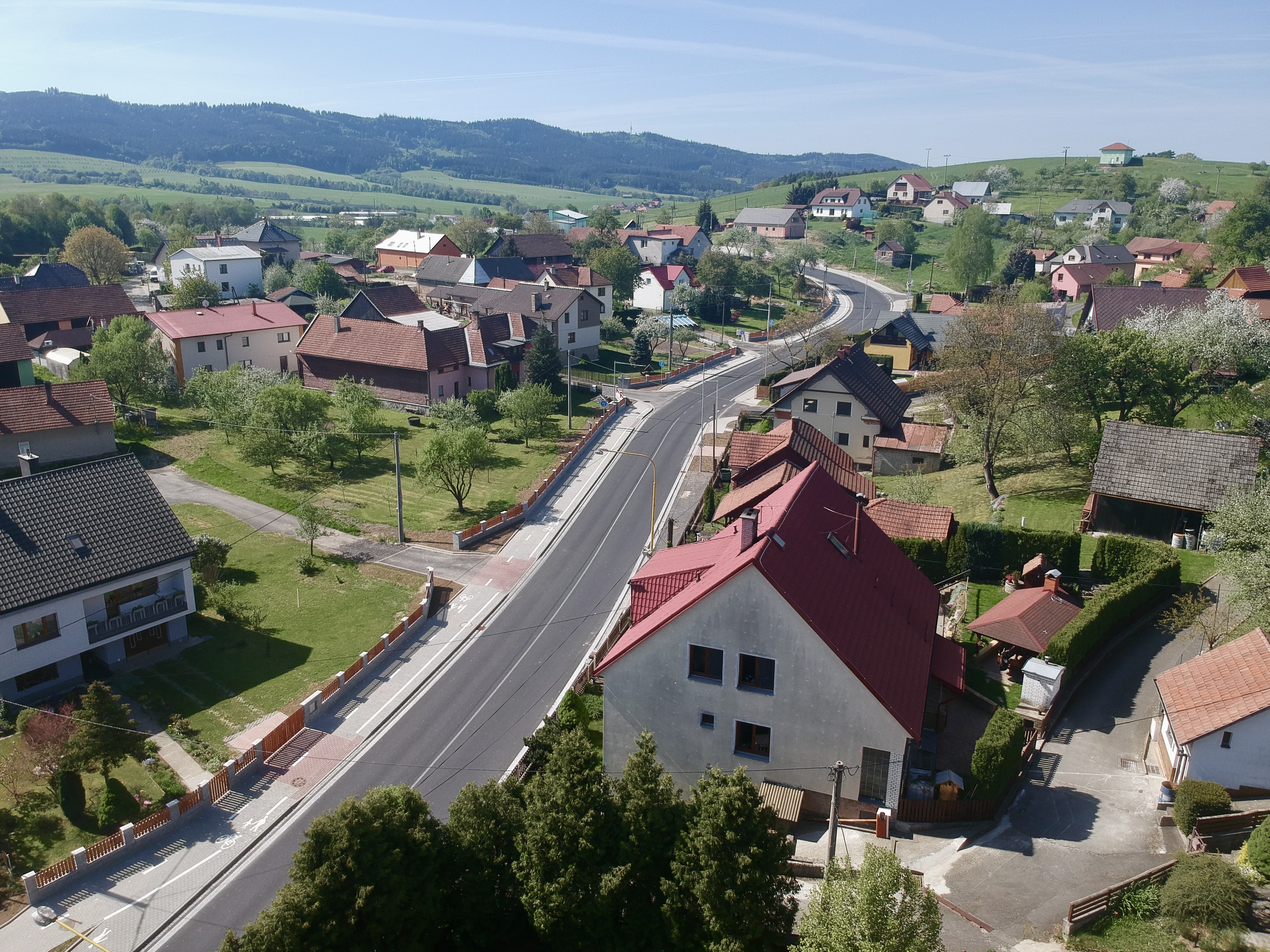 Horní Lideč – revitalizace dopravního prostoru - Izgradnja cesta i mostova