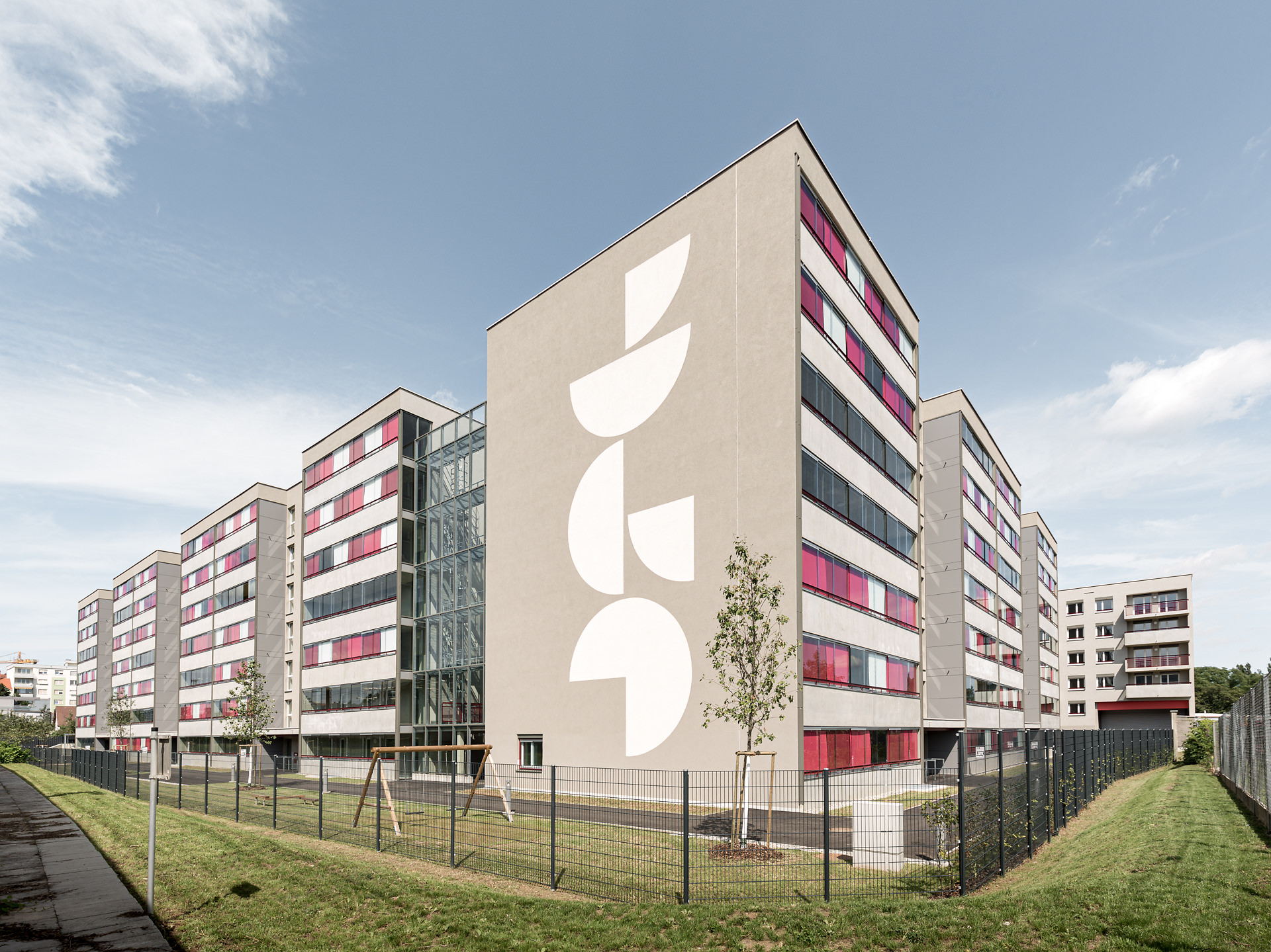 Eggenbergergürtel 50-55, Graz  - Visokogradnja