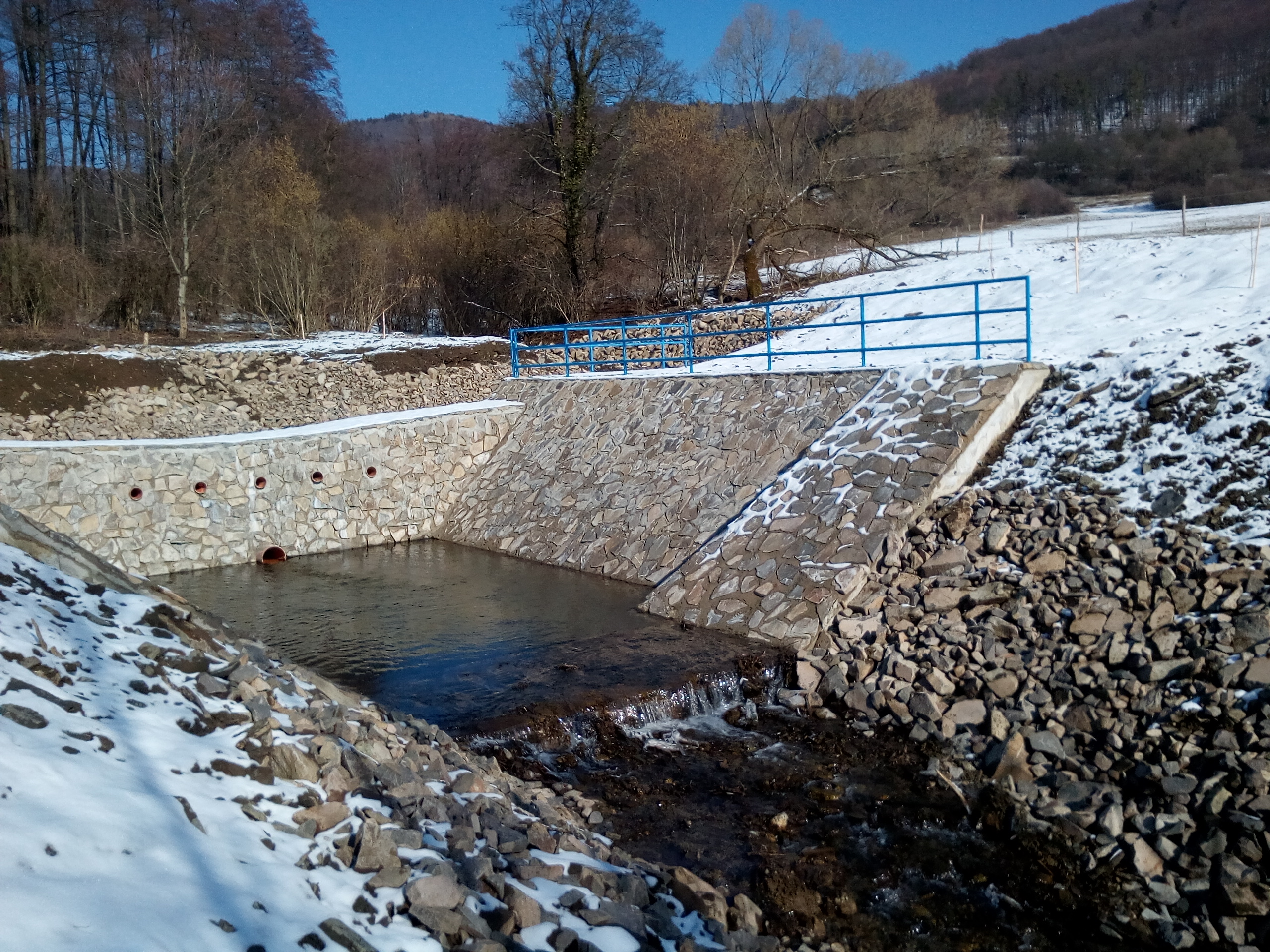 Opatrenie na prítokoch Handlovky – potok Horeňovo - Niskogradnja