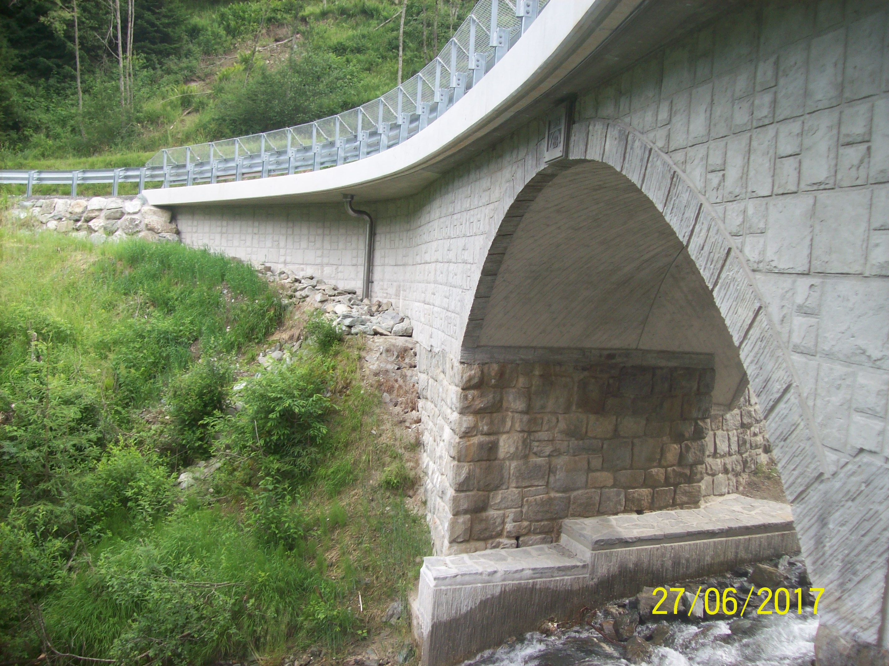 Schrabachbrücke auf der L264 Stubachtalstraße in Uttendorf - Izgradnja cesta i mostova