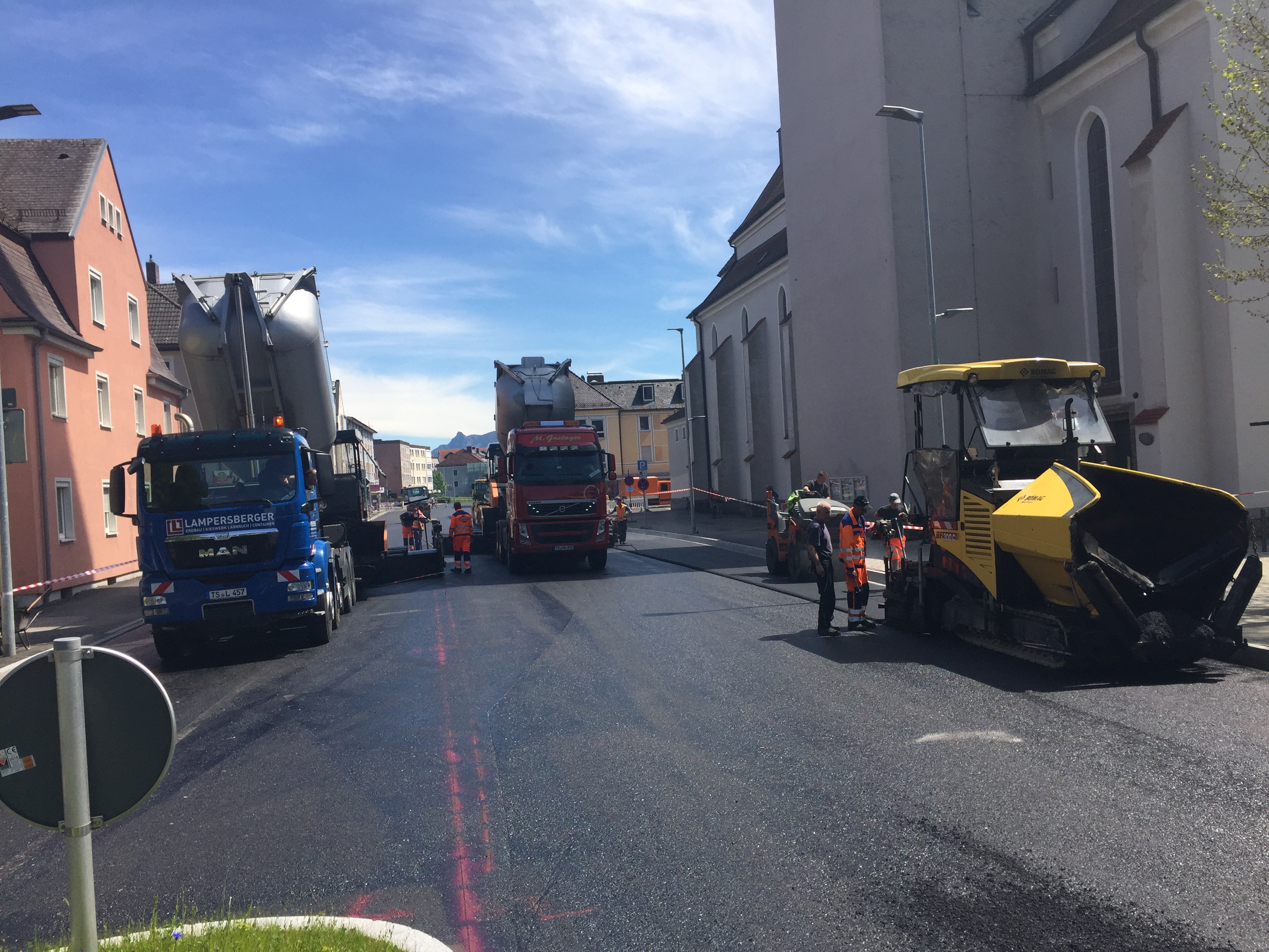 Ausbau der Münchener Straße - Freilassing - Niskogradnja