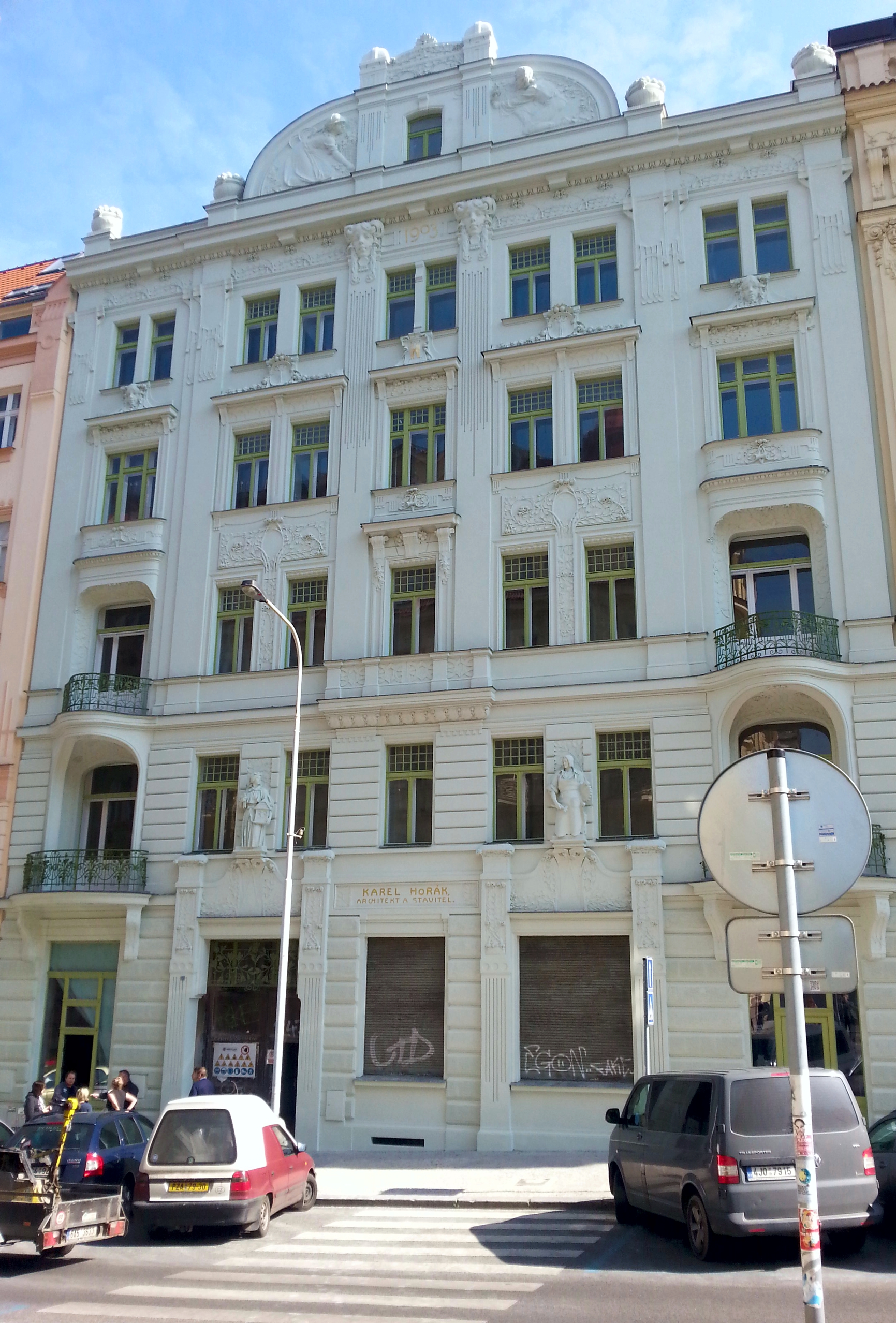 Praha 2 – rekonstrukce bytového domu Římská - Visokogradnja