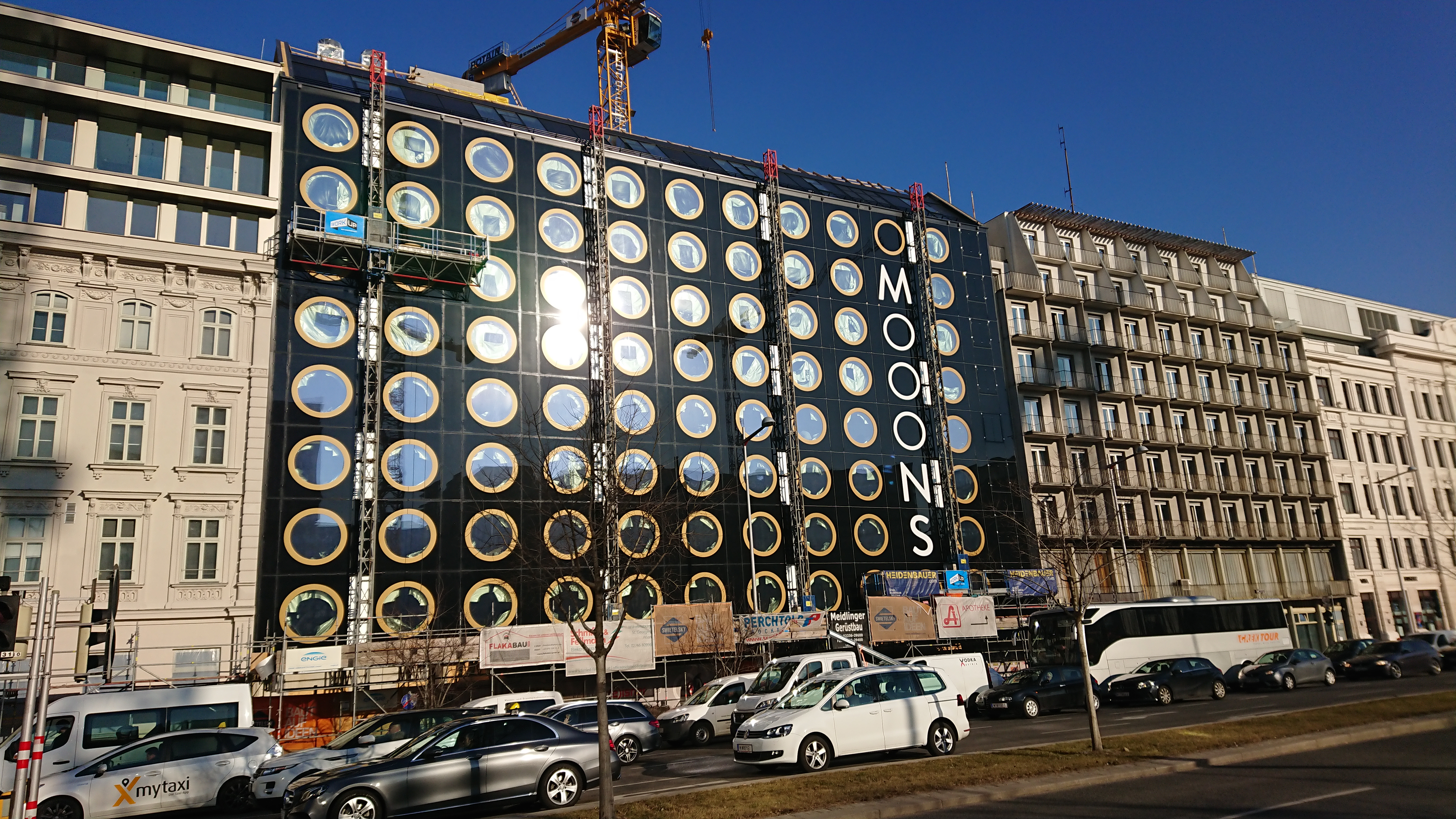 Hotelgebäude, Mooons, Wien - Visokogradnja