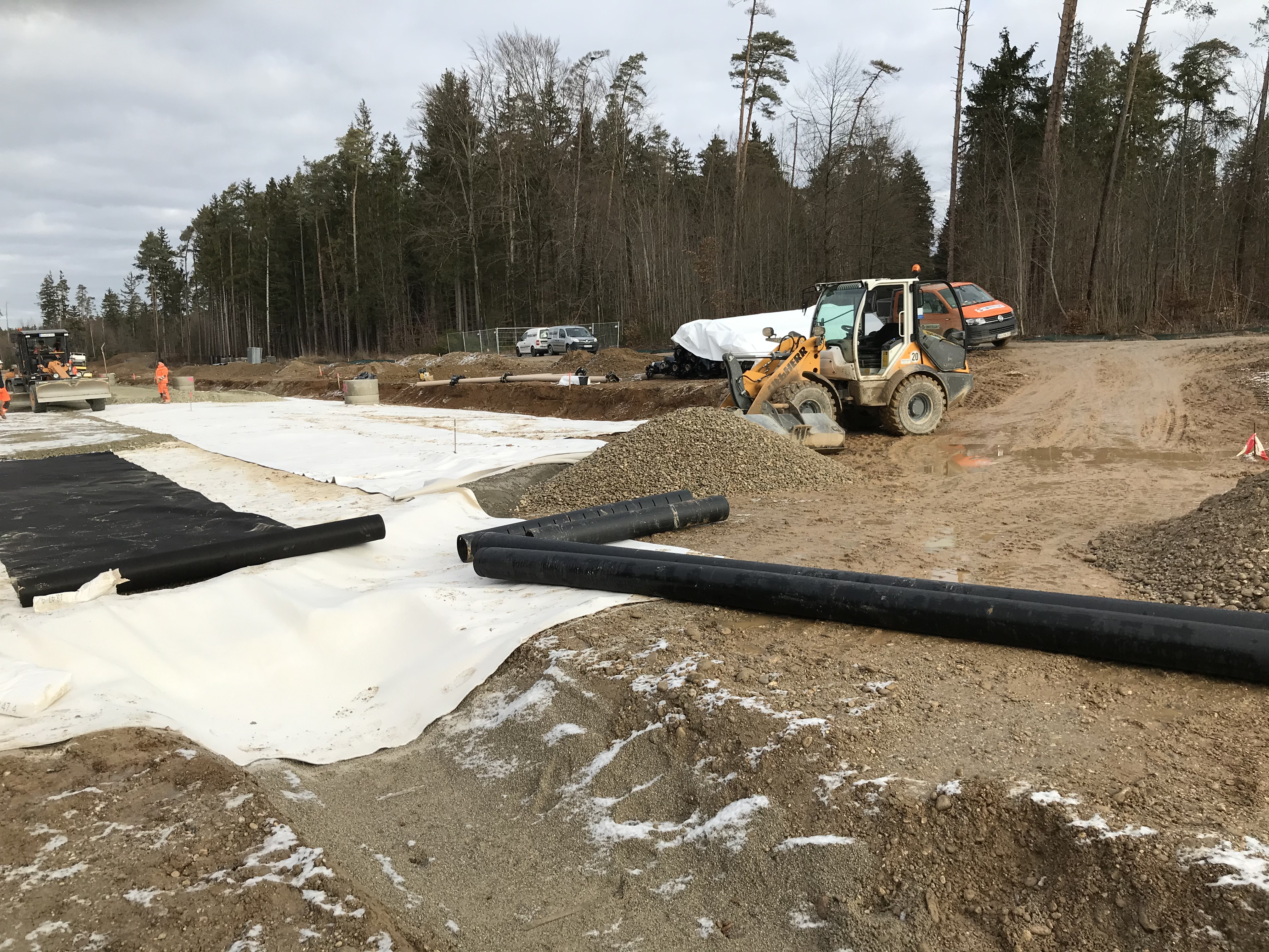 Erweiterung Zentraltorparkplatz - InfraServ Gendorf - Niskogradnja