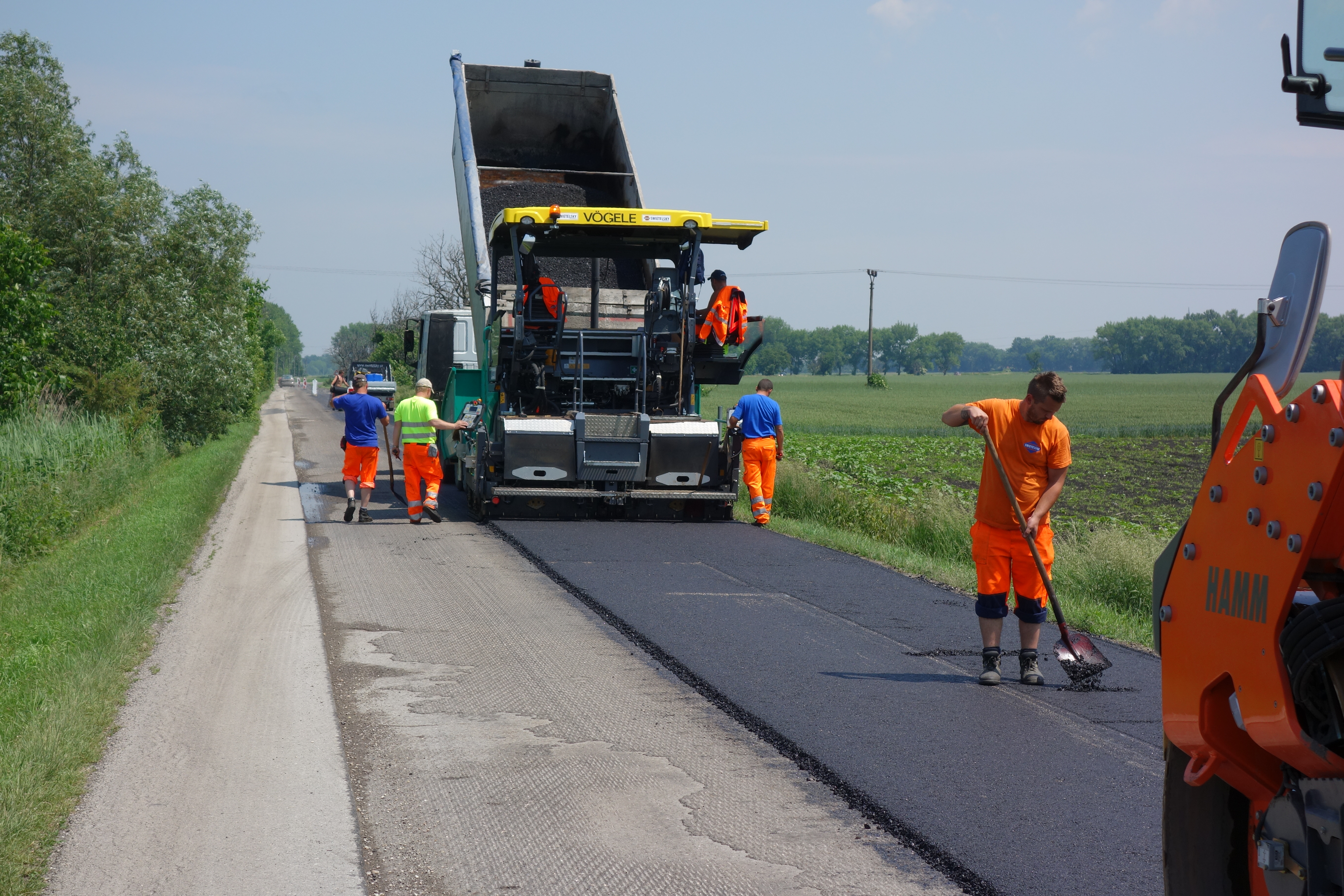 Rekonštrukcia cesty Kráľov Brod - Izgradnja cesta i mostova