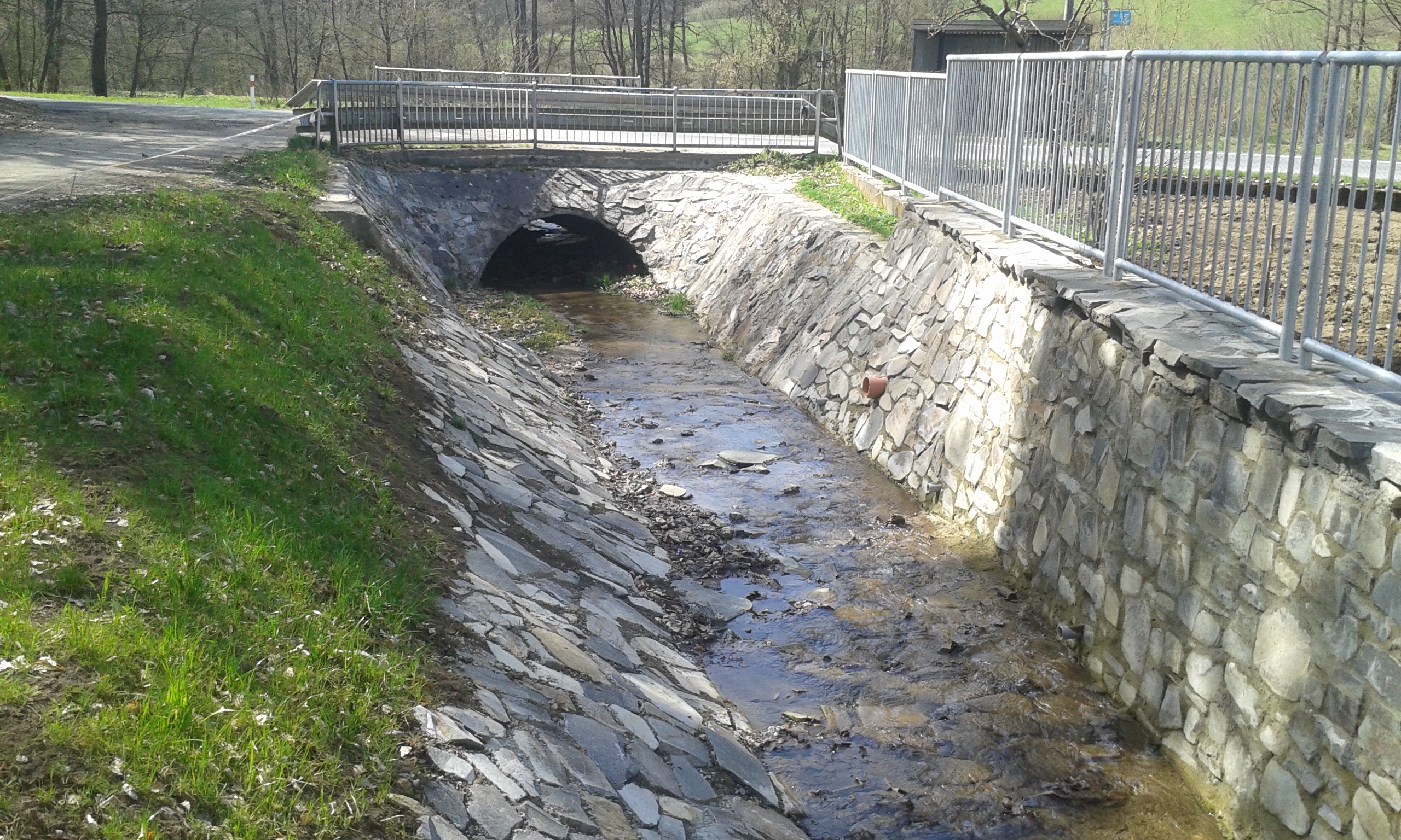 Žitná – Radiša, Rakovec, prehrádzka a stabilizácia koryta - Niskogradnja