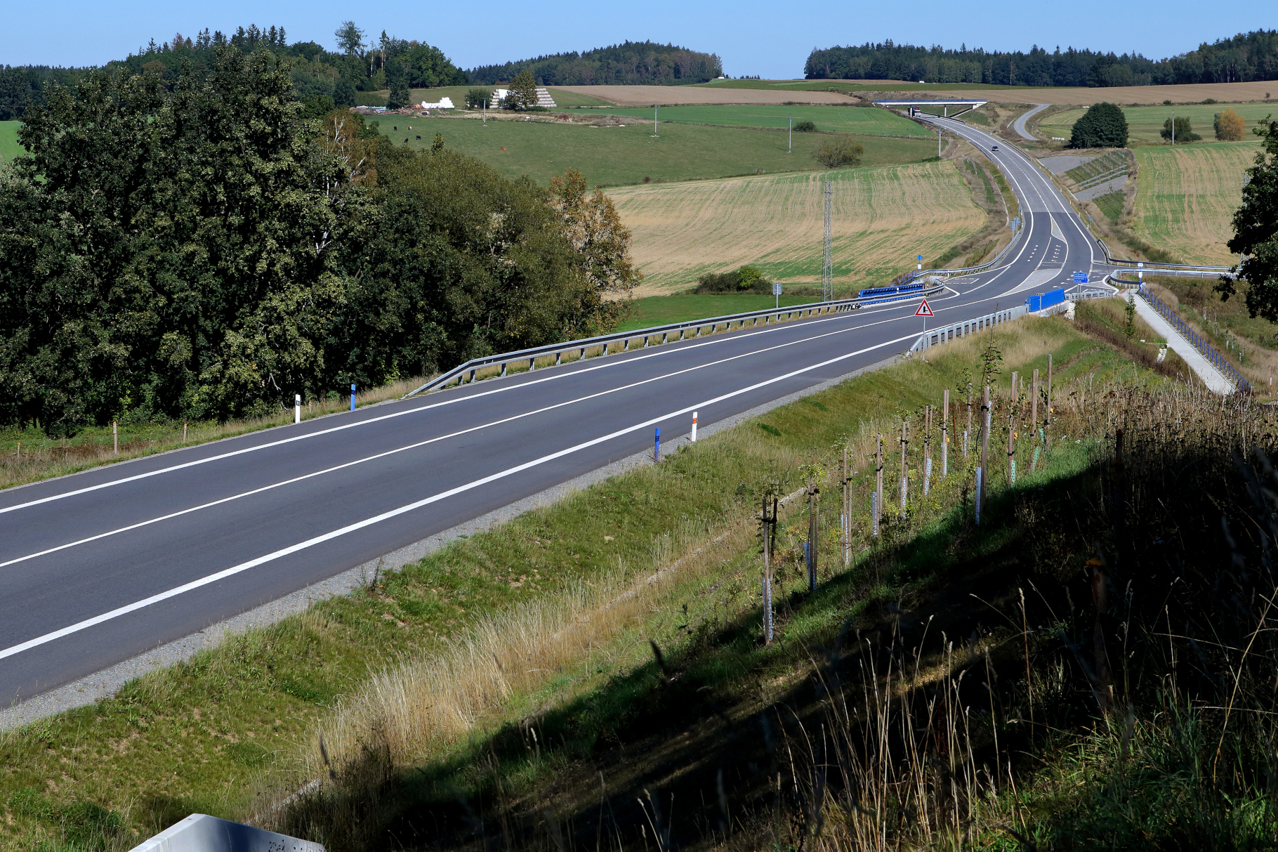 Silnice I/34 – výstavba úseku Ondřejov–Božejov–Pelhřimov - Izgradnja cesta i mostova