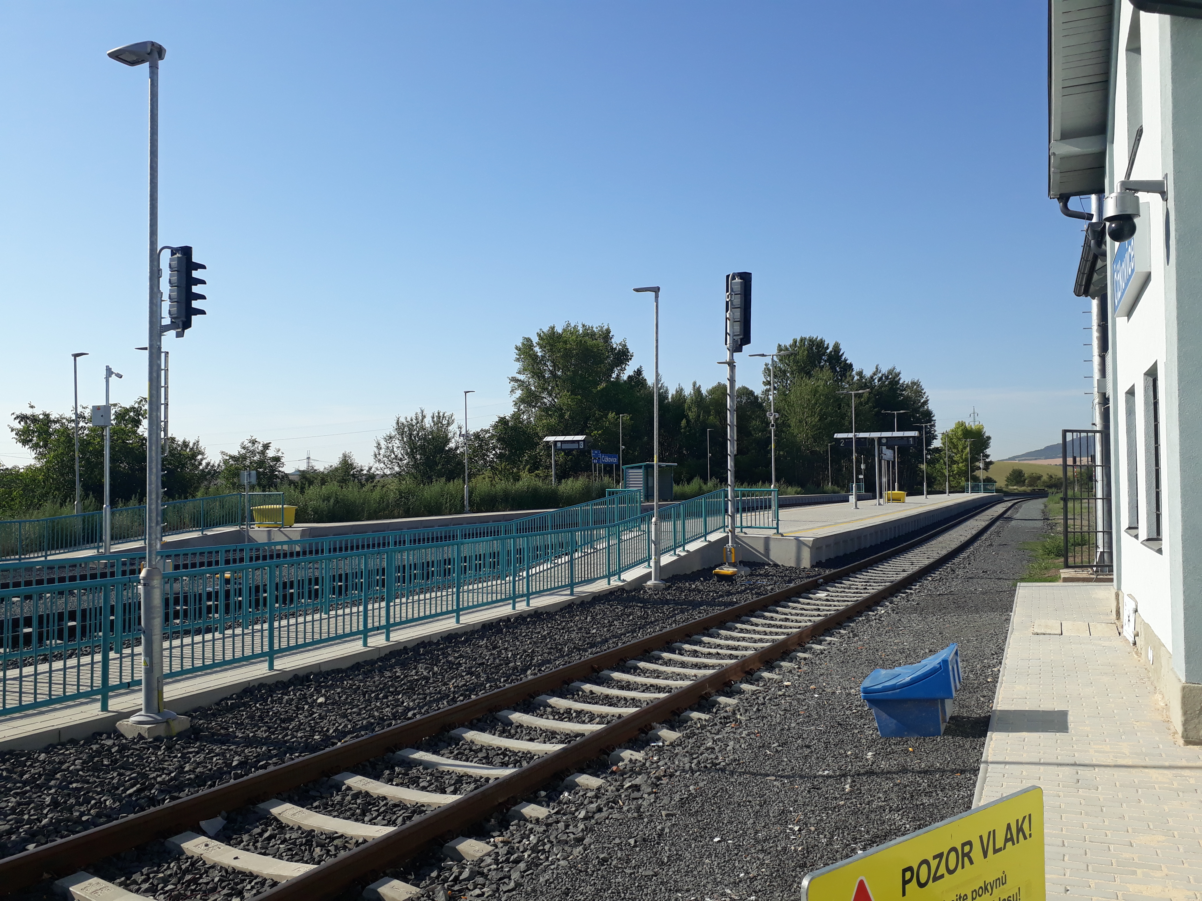 Revitalizace tratě Louny–Lovosice / žel. stanice Čížkovice – venkovní osvětlení - Izgradnja željezničke infrastrukture