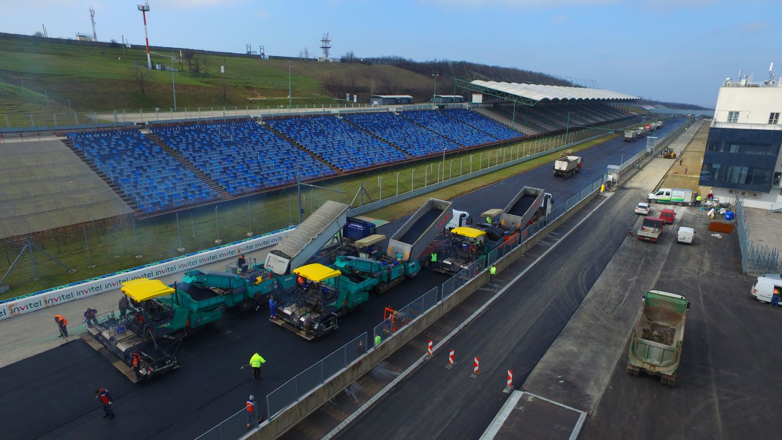 Hungaroring korszerűsítése  - Izgradnja cesta i mostova