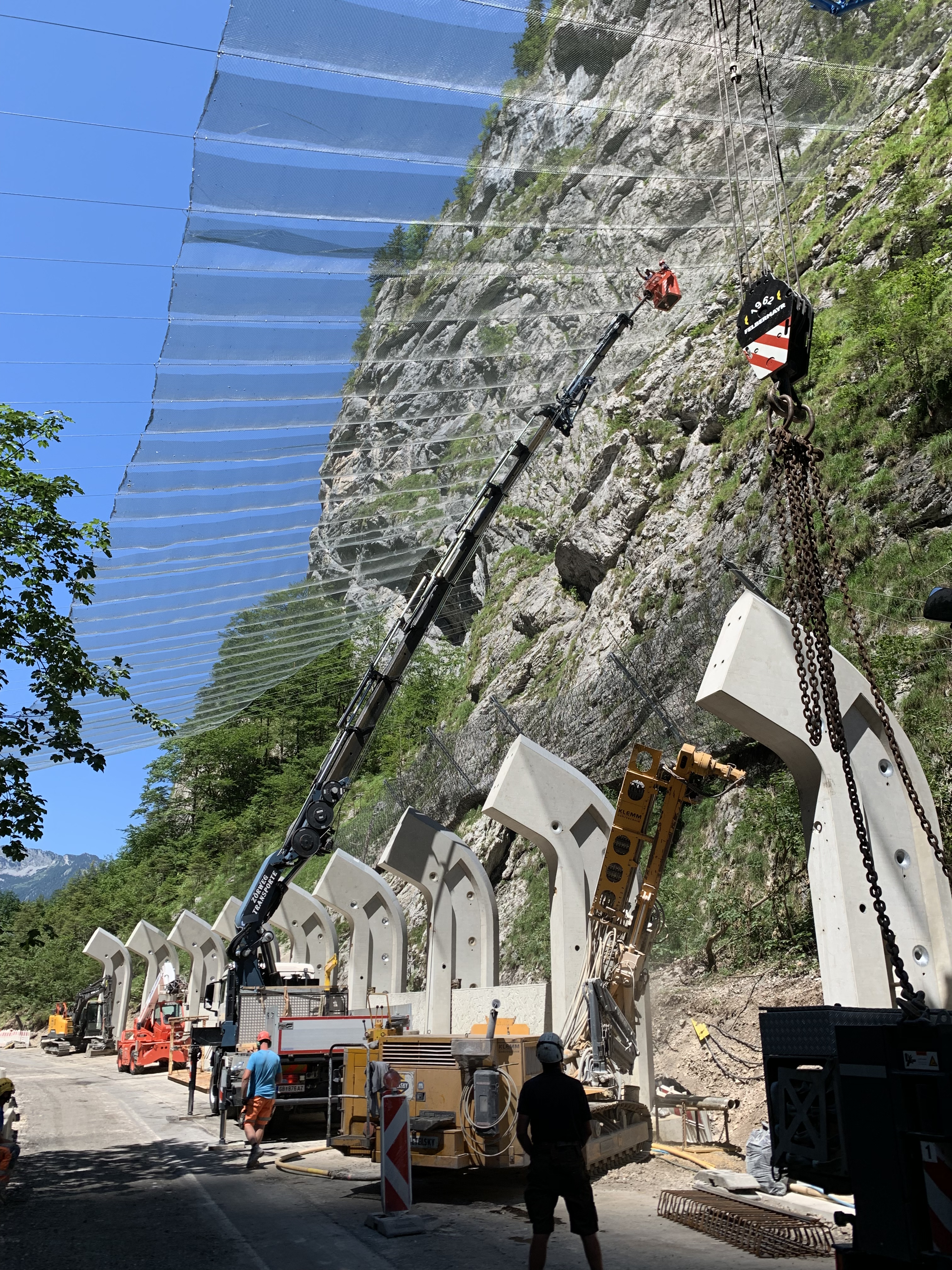 L127 Radmerstraße - Steinerne Jungfrau - Niskogradnja